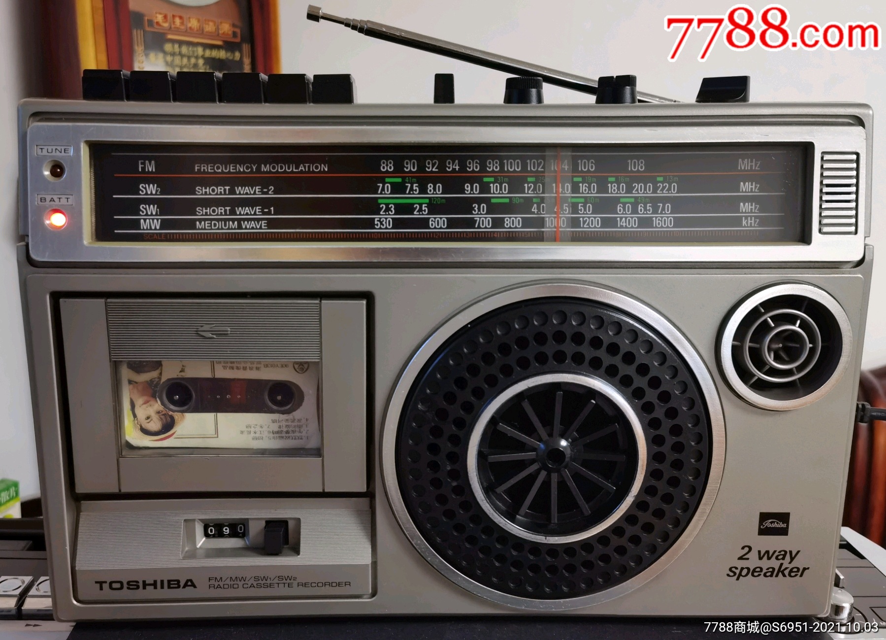 东芝6250收录机(品相一流)