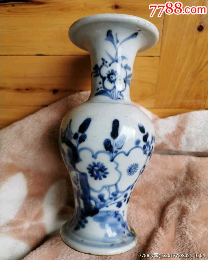 明代明青花瓷花瓶_价格2758元【罗密欧与猪过夜】_第1张