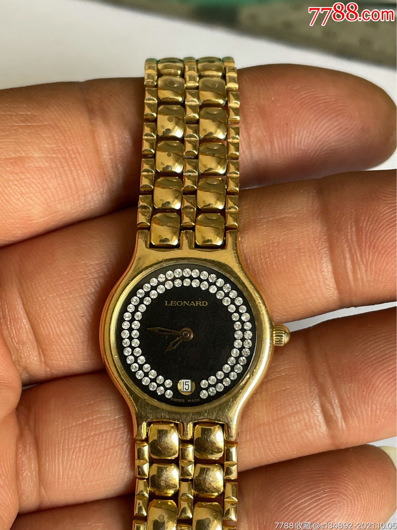好品瑞士产leonard女石英表_手表/腕表_收藏交流_回收价值_7788磁带