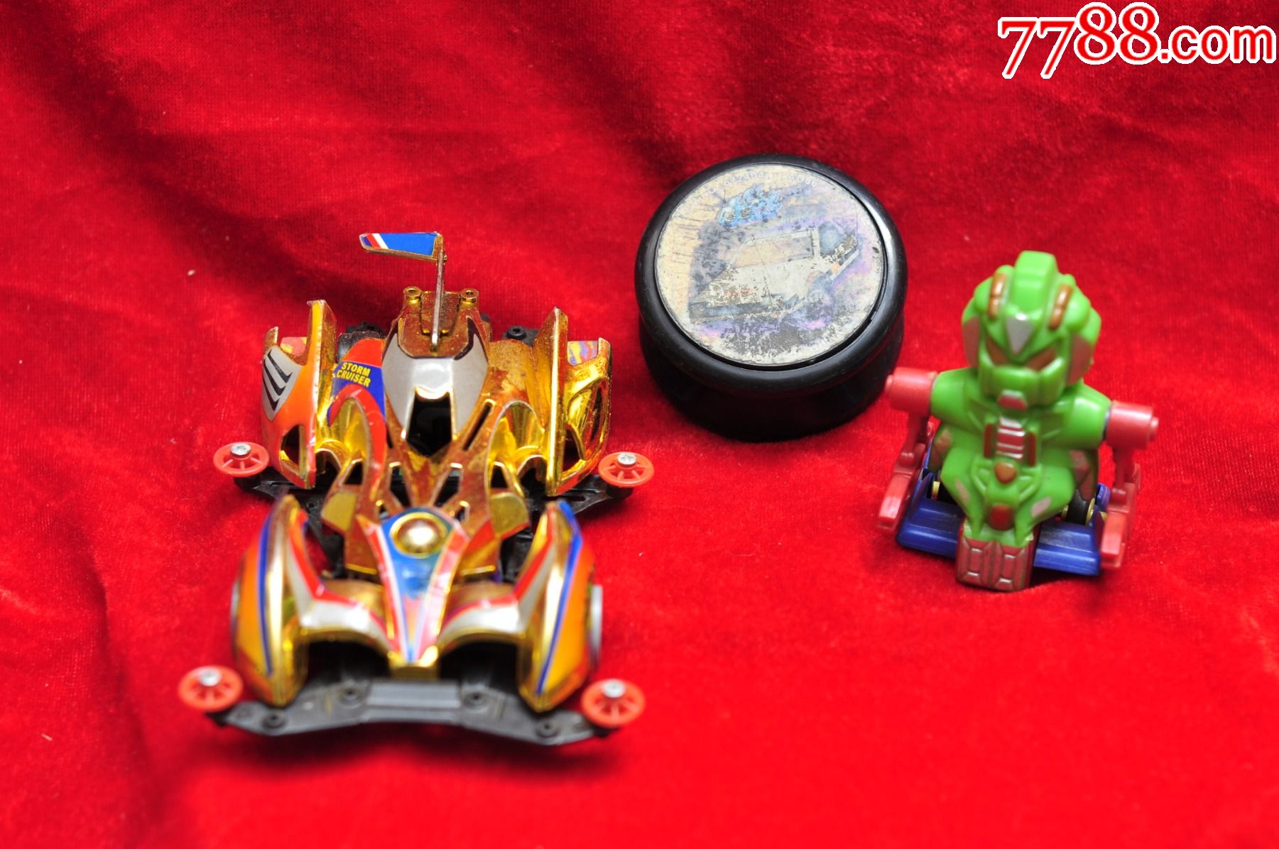 老玩具溜溜球四驱车