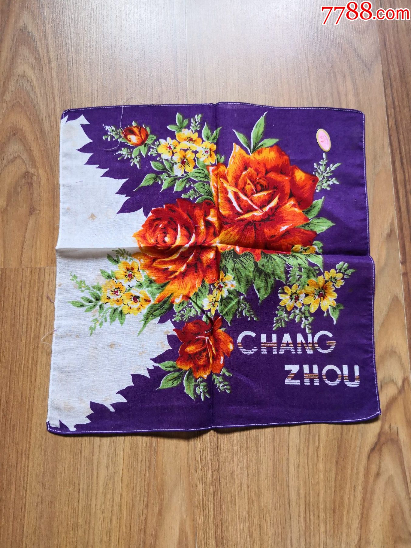 全新花卉图案手帕_手帕/手绢_收藏价格_交易出手_7788人民币收藏