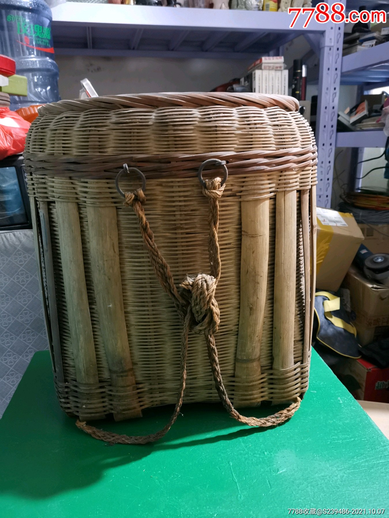 老竹背篓,老货!