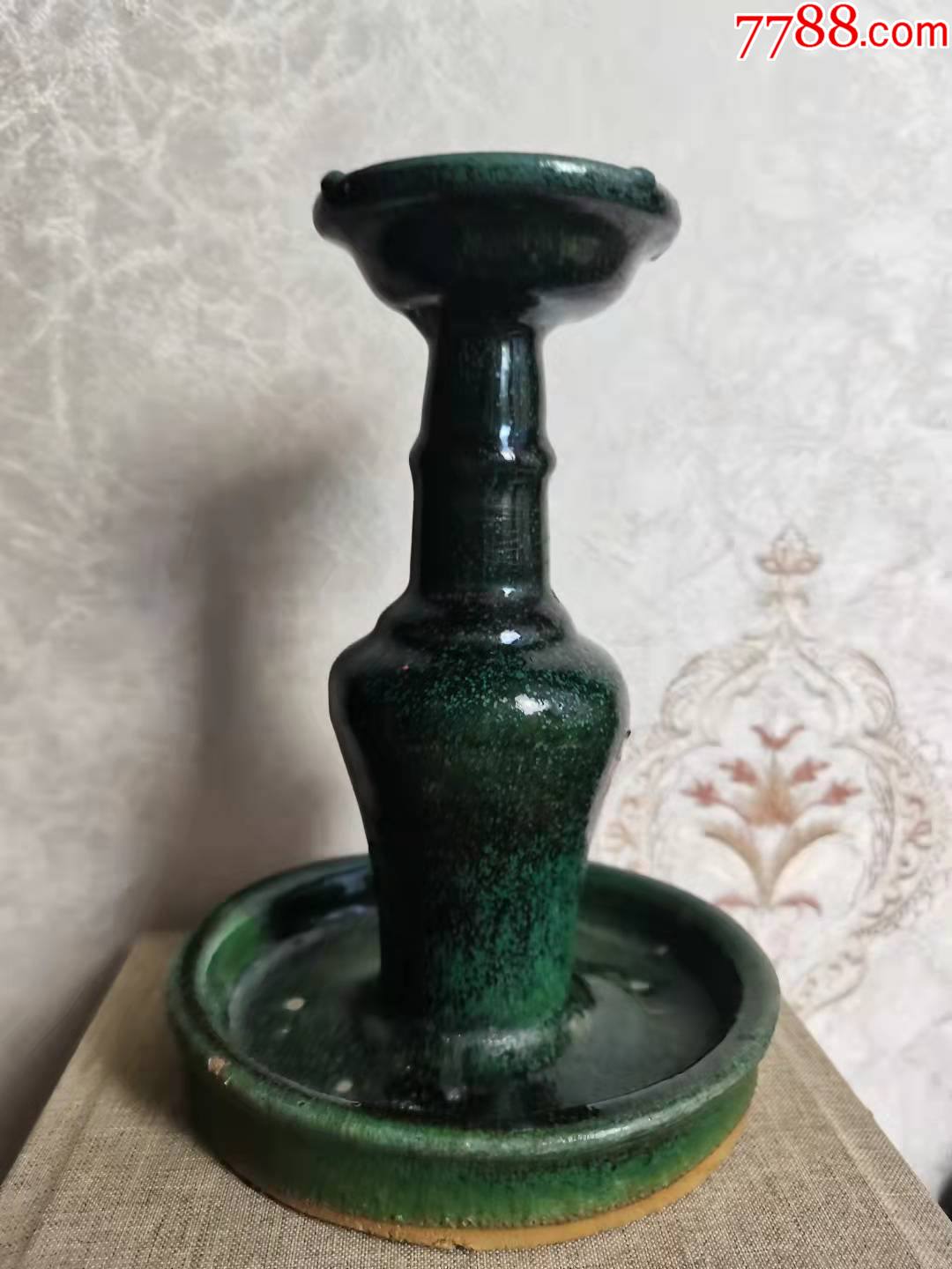 绿釉油灯_价格118元_第1张