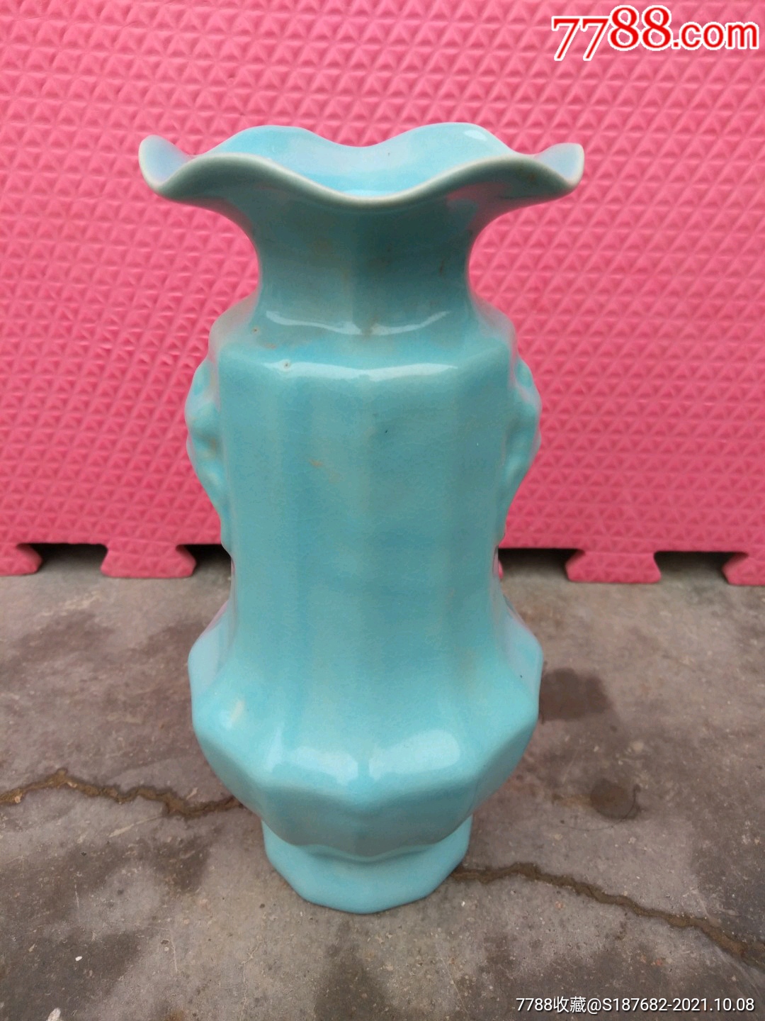 com)>首页>拍卖>蓝釉瓷>汝窑瓷瓶_价格10元【亿古轩】滚动鼠标滚轴