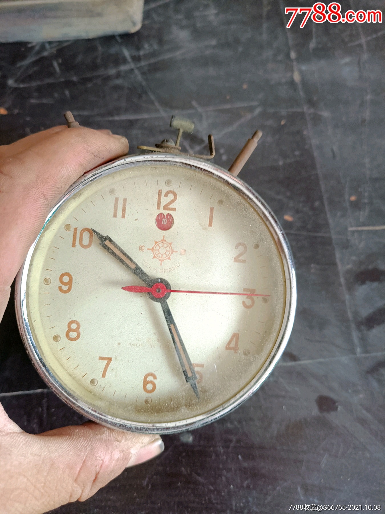 怀旧早期少见舵牌马蹄表