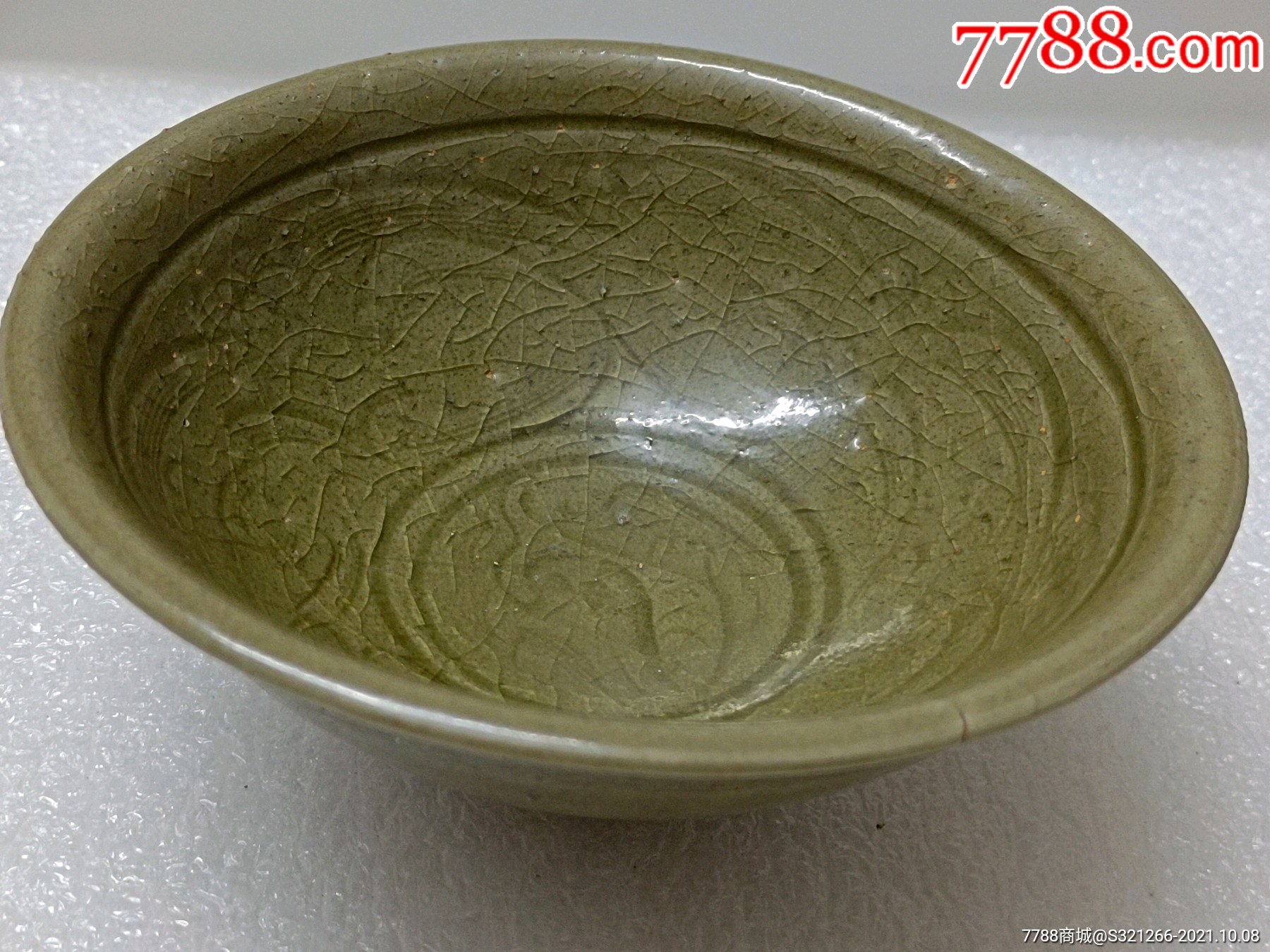 龙泉窑刻花碗-价格:333元-au27936011-青瓷/秘色瓷 -加价-7788收藏