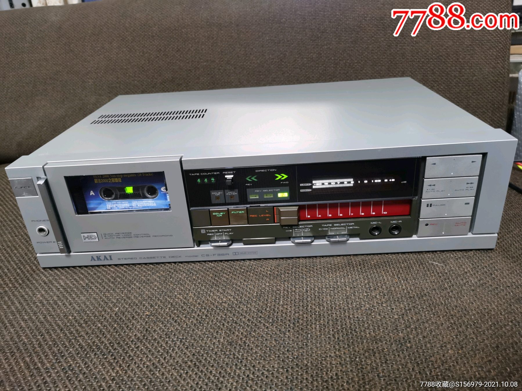 雅佳(akai)中高端卡座cs-f36r-价格:789元-au27936322-三用机/两用机