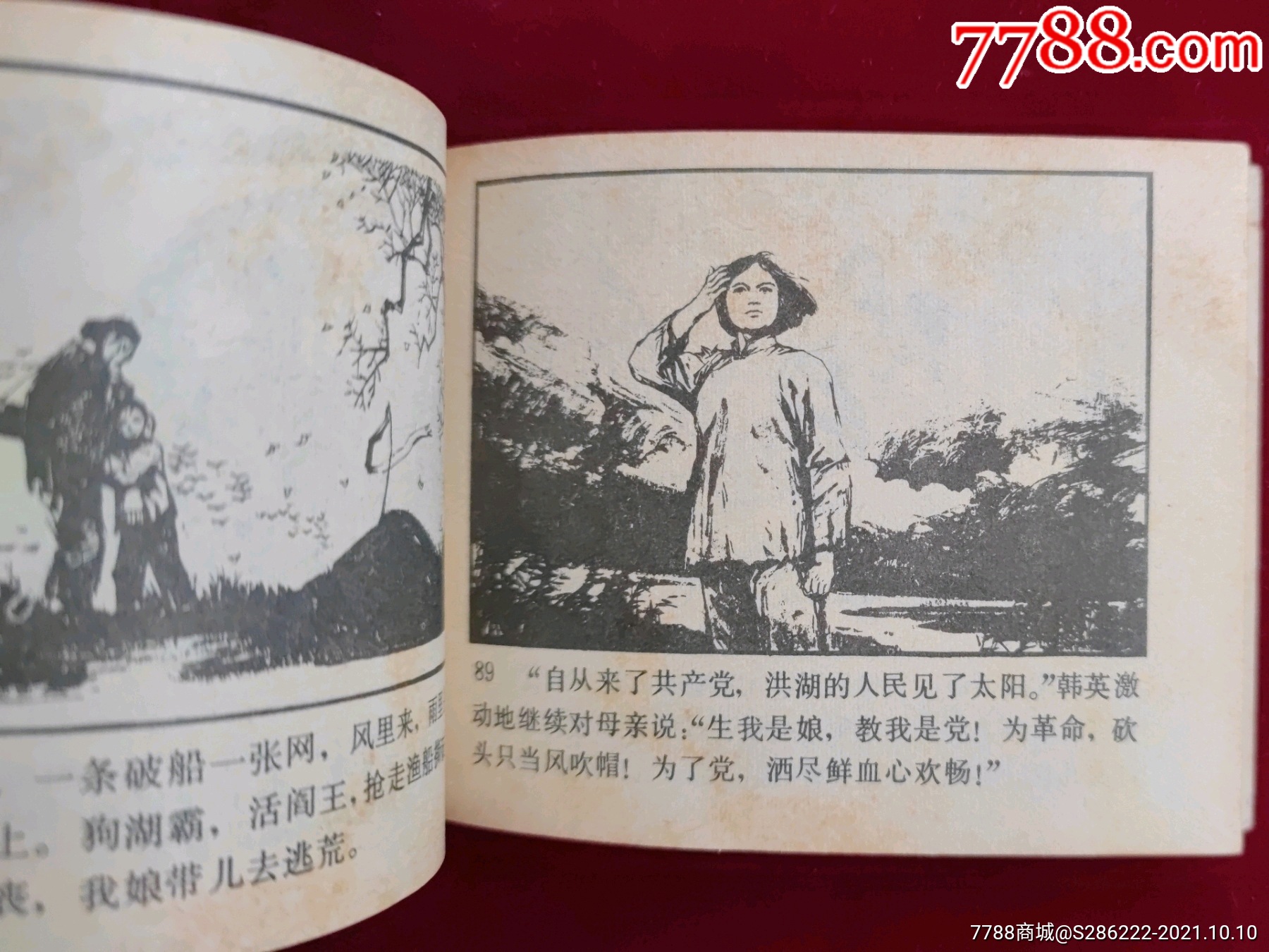洪湖赤卫队_连环画/小人书_第3张_7788小人书