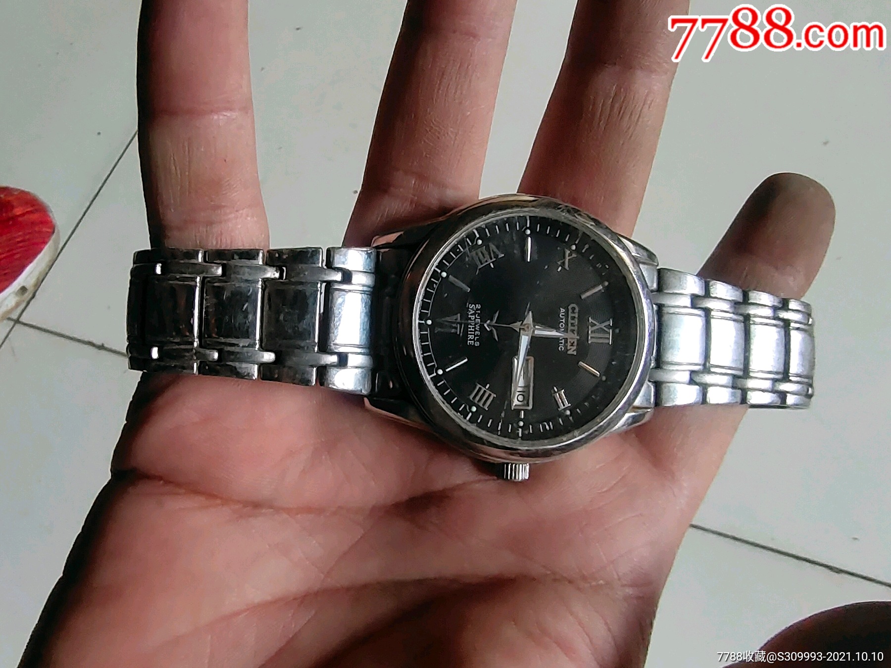 西铁城自动手表_价格40元_第1张