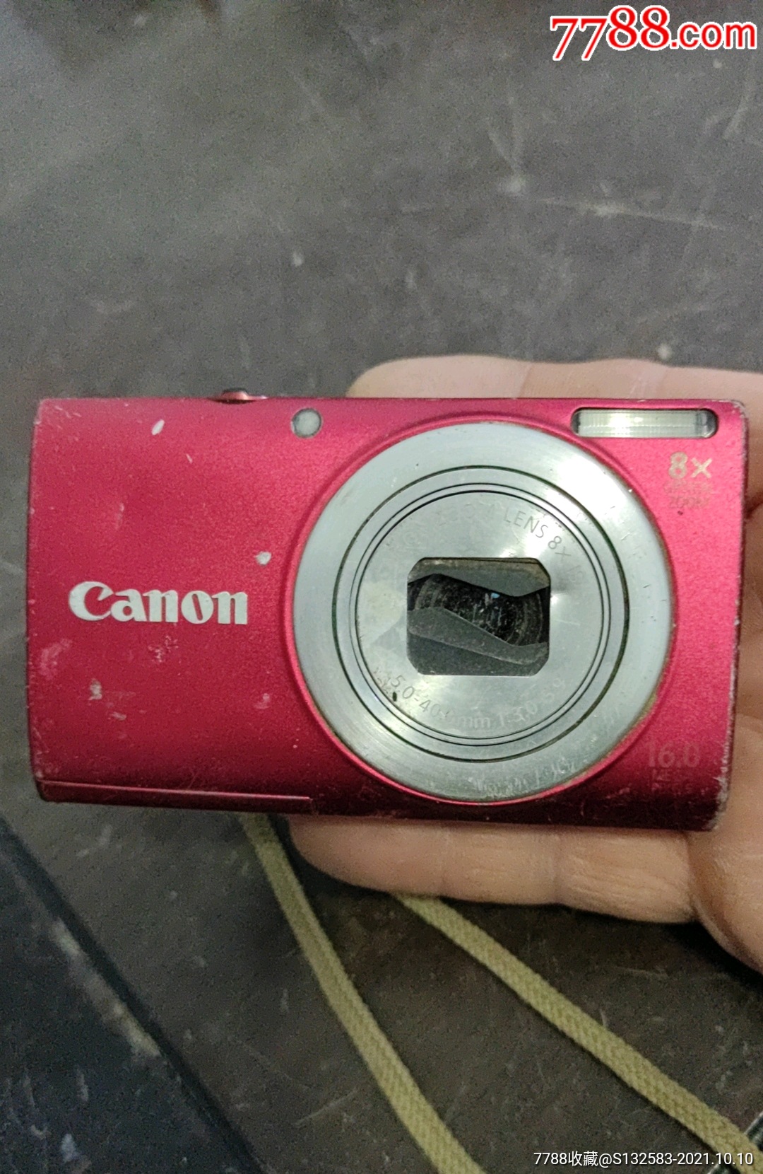 红色佳能a4000is机