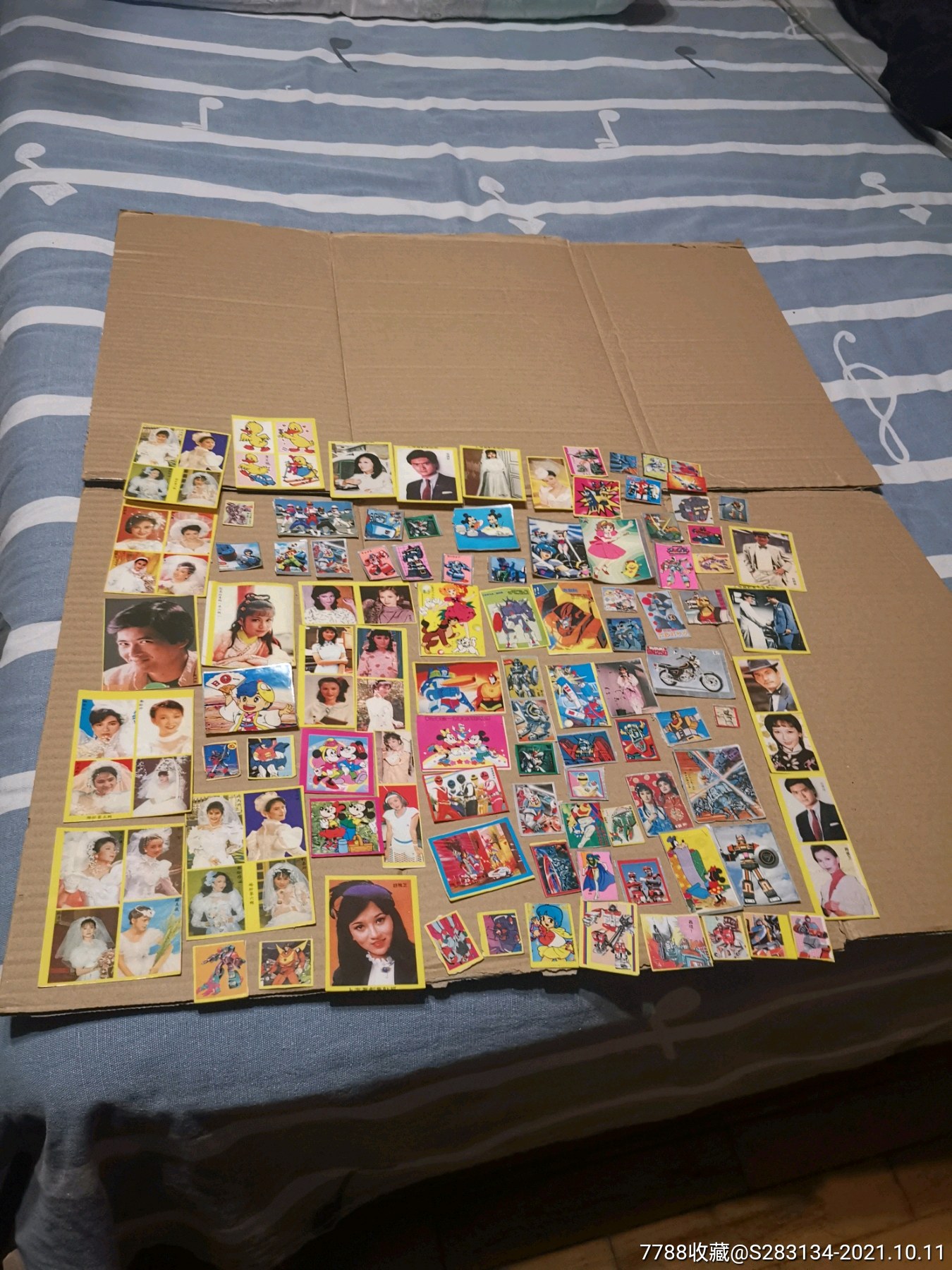 散贴纸一堆合拍