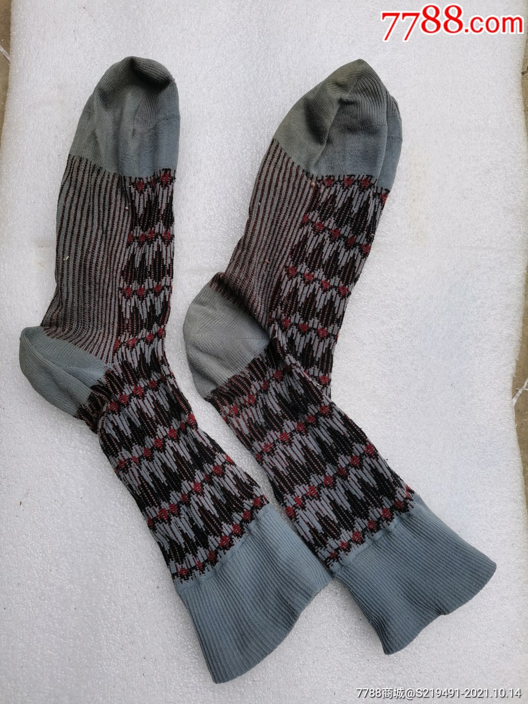 七八十年代女款棉袜-价格:10元-au27992897-袜子 -加价-7788收藏