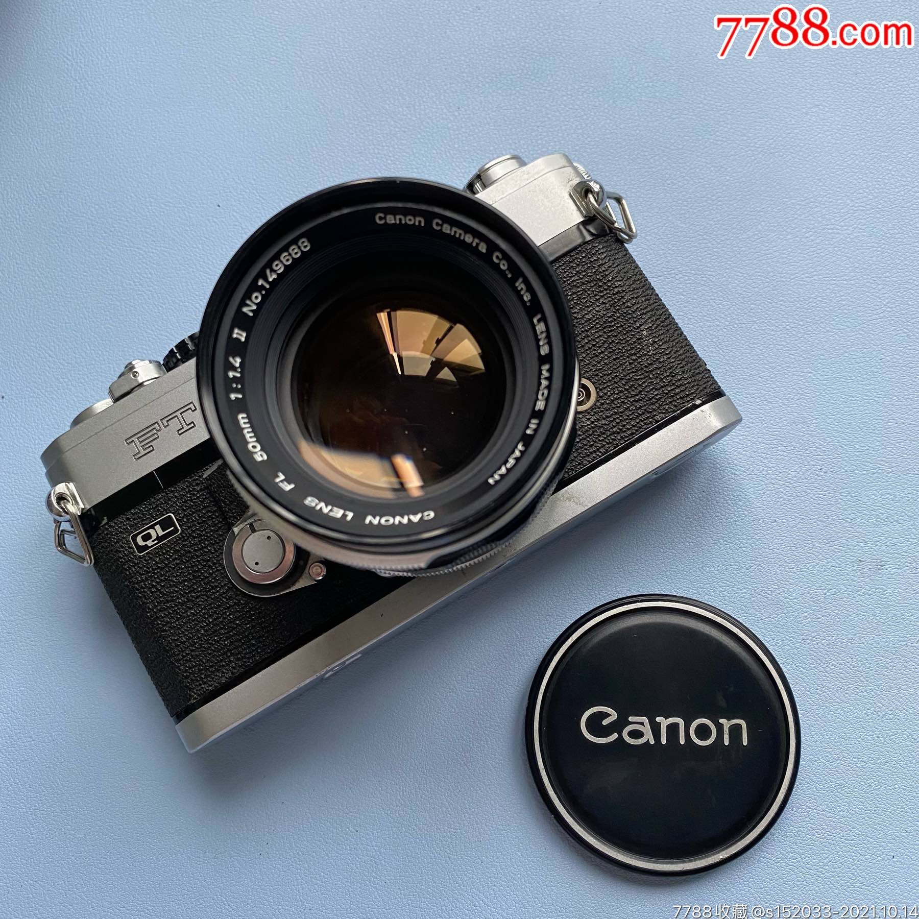 佳能ft胶片相机135胶卷机带50f1.4*代镜头套机