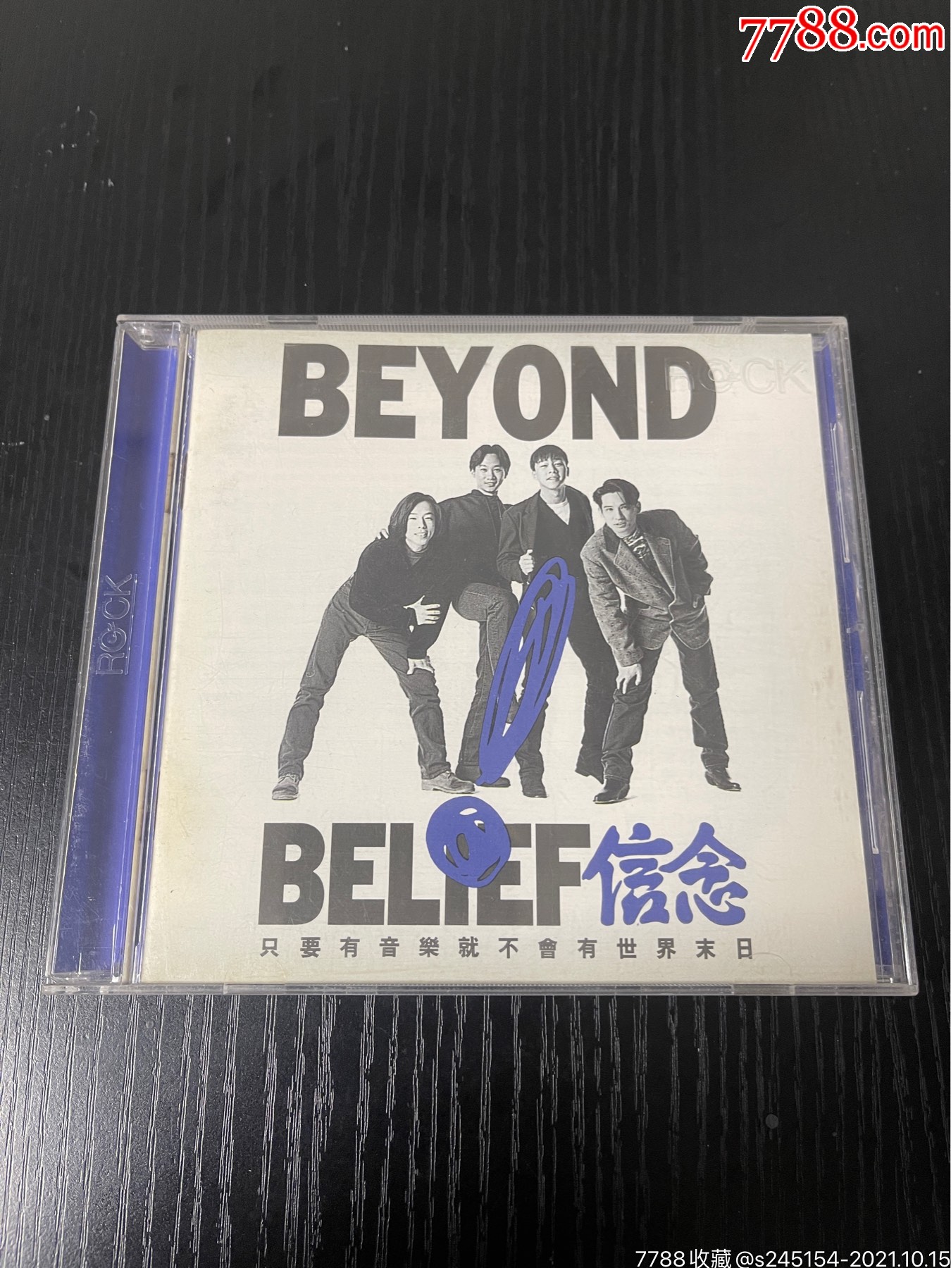 beyond信念k1台首版cd滚石原盒logo
