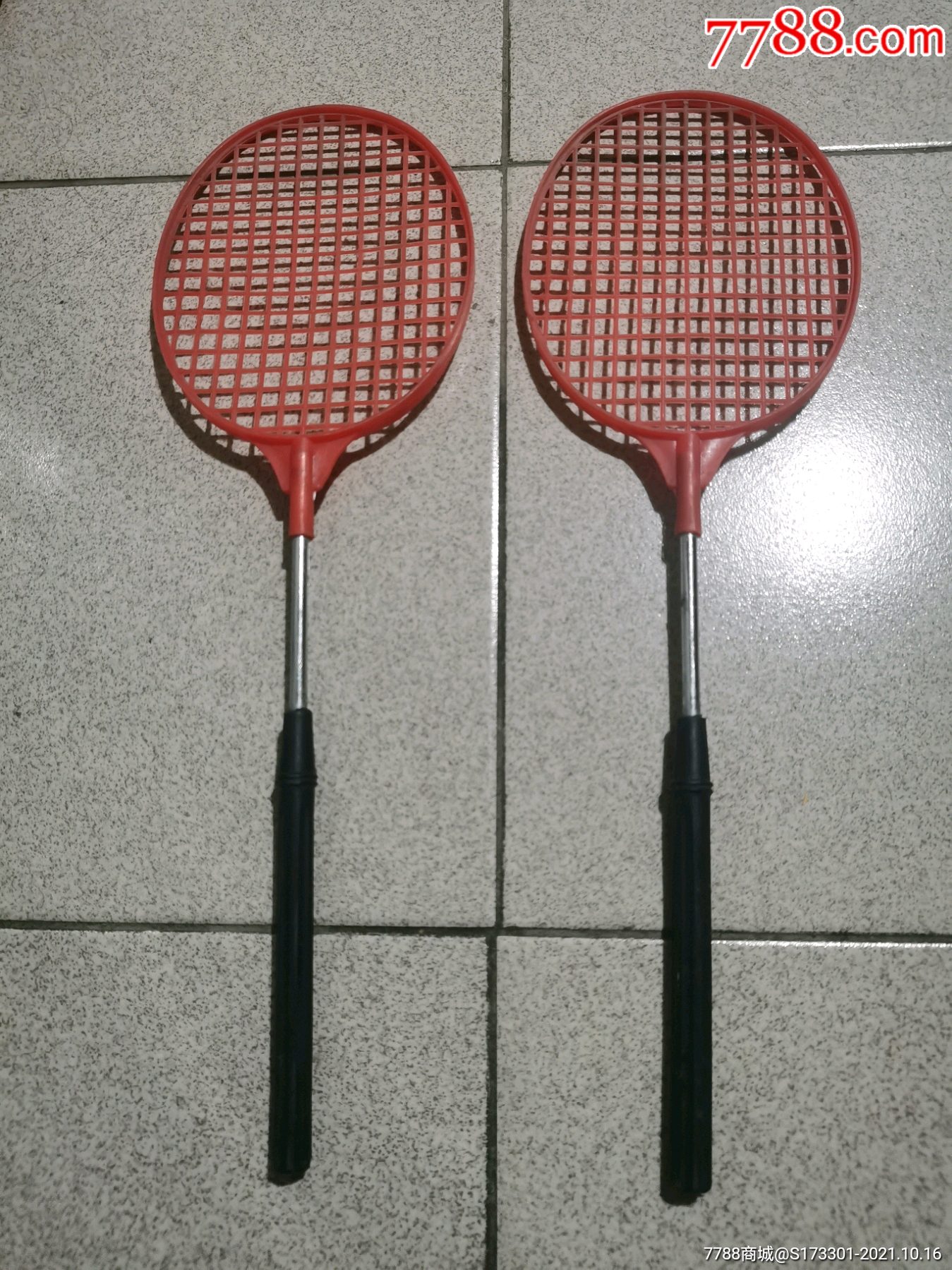 儿童玩具羽毛球拍似未使用