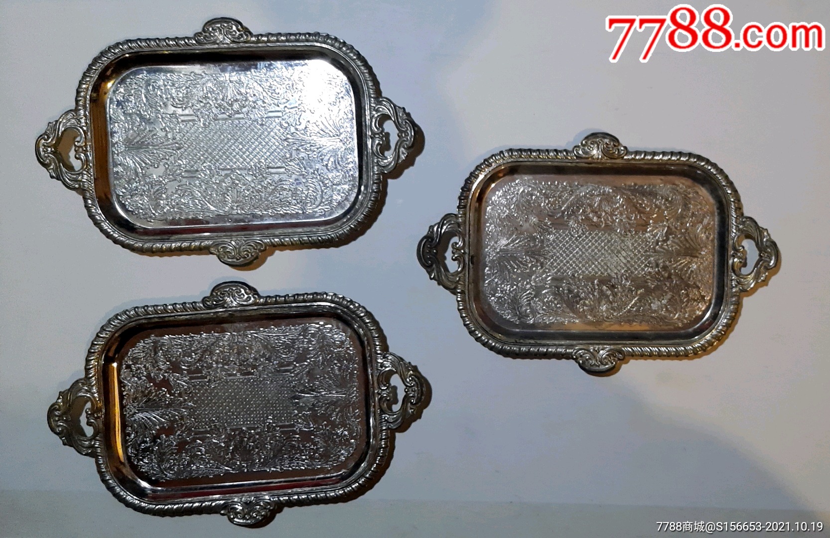 国外老款小银盘