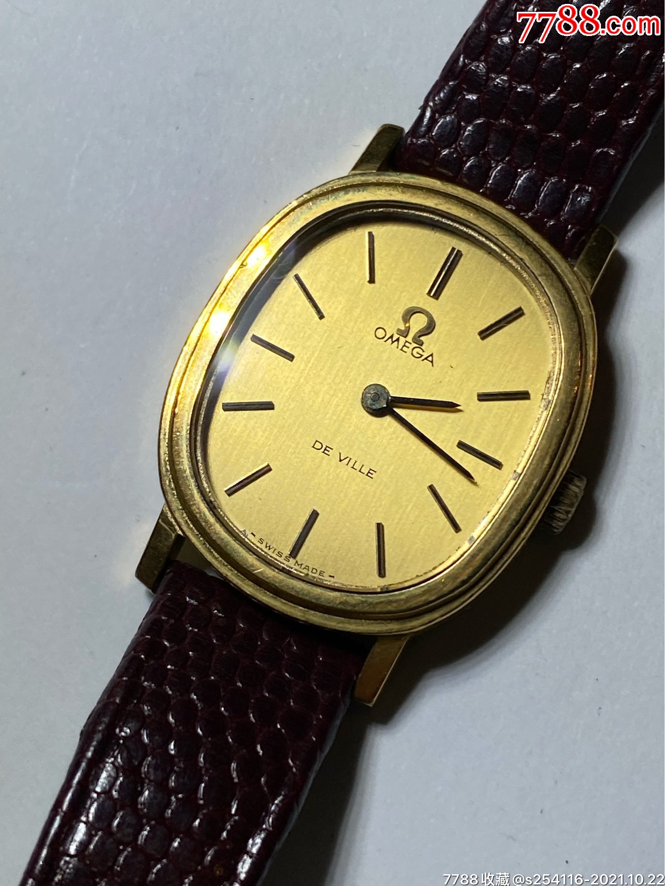 瑞士原装正品omega欧米伽机械女表走时好保真正品表盘235275mm厚6