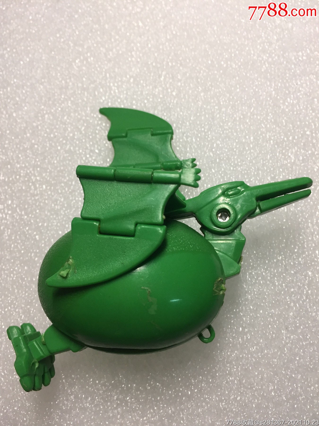 变形蛋一个翼龙绿色