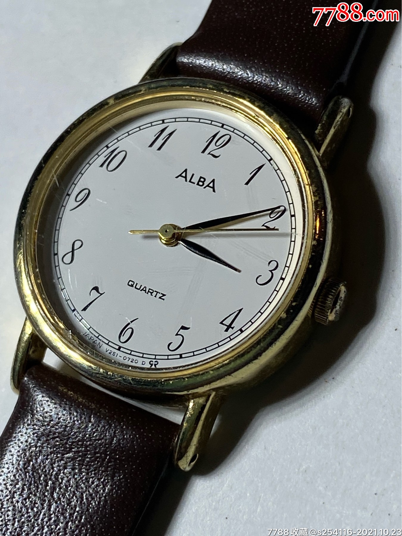 精工seiko石英女表alba雅博表盘25mm厚7mm走时精准保真正_手表/腕表