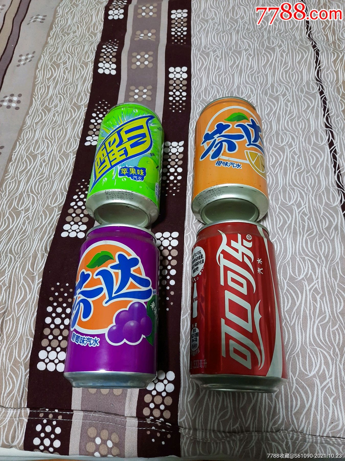 2013年可口可乐芬达醒目共4个