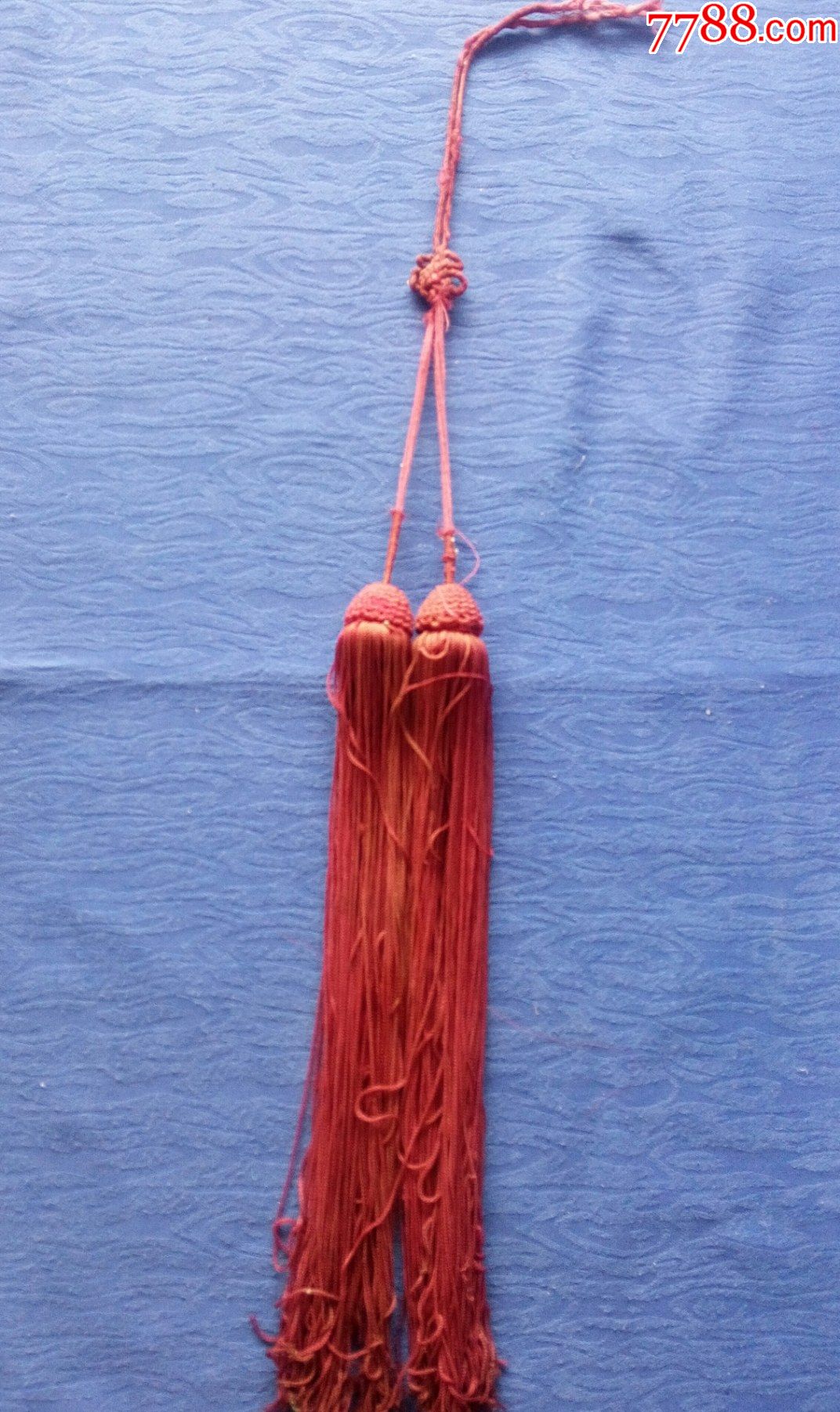 晚清民国纯手工编织中国结盘肠款剑穗高档艺术品流苏做工精美怀旧老