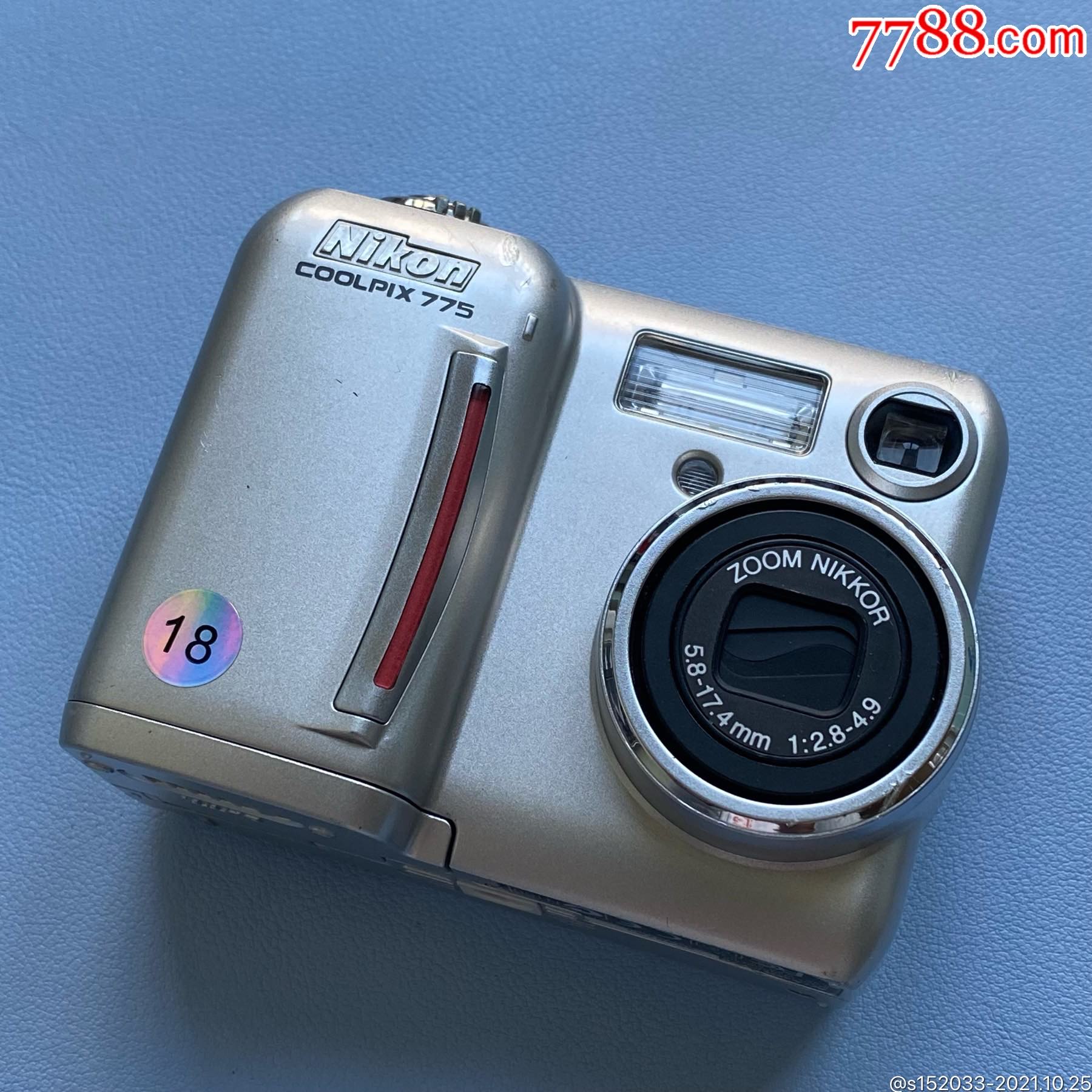 尼康ccd数码卡片相机便携自动傻瓜机怀旧情怀文艺复古机