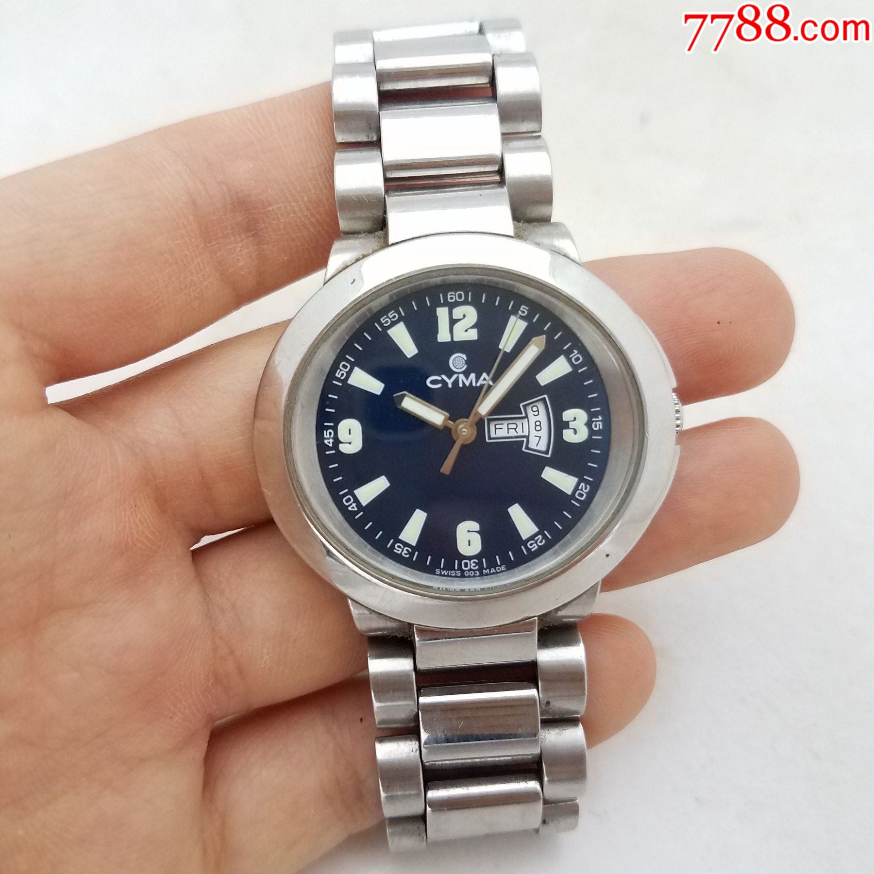 瑞士西马自动机械表【2678金机芯】【夜光漂亮】【独特鹅蛋表款】【能