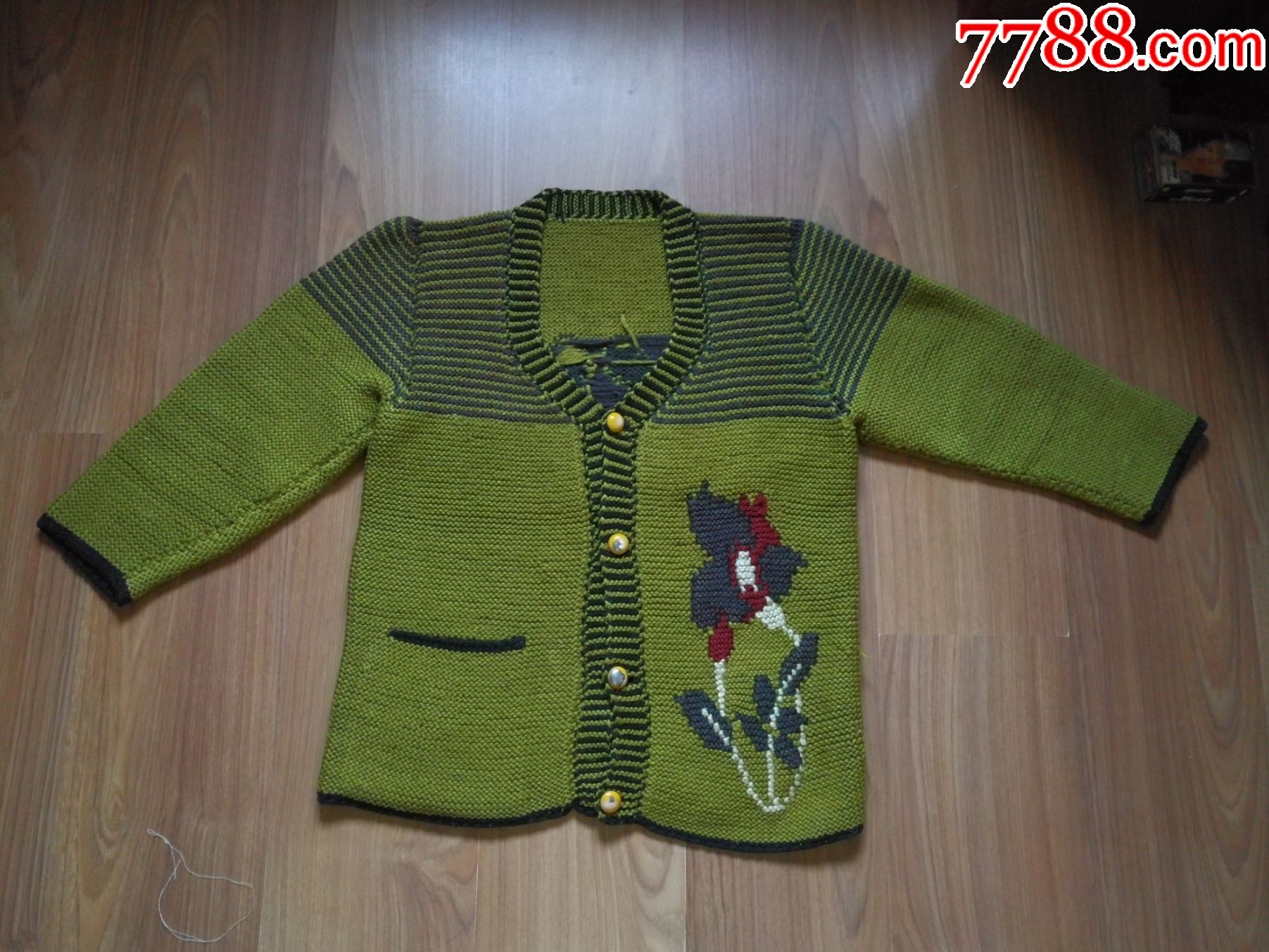 古着女士手工毛衣