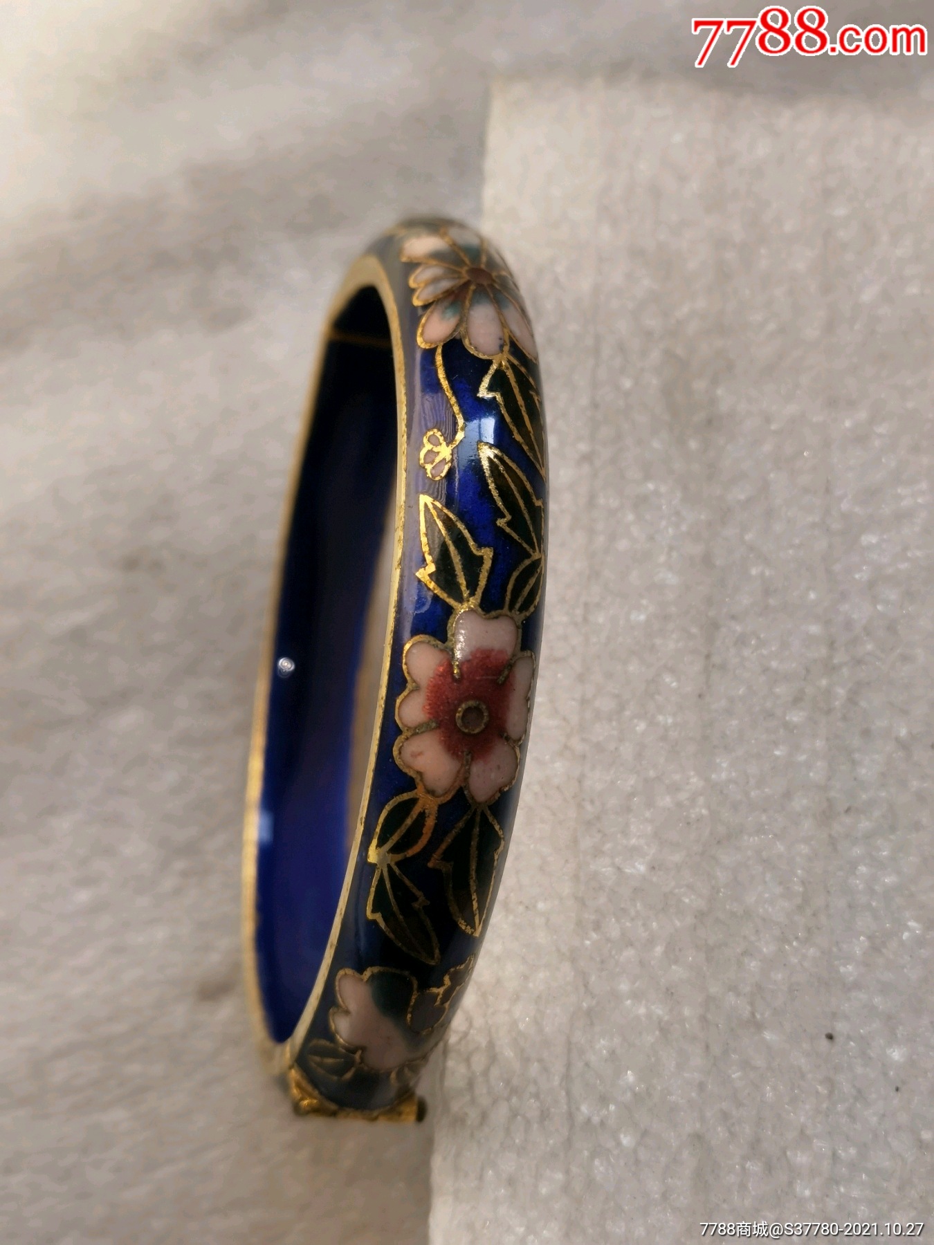 珐琅彩手镯无磕碰_景泰蓝/珐琅_矿野猛兽【7788收藏__收藏热线】