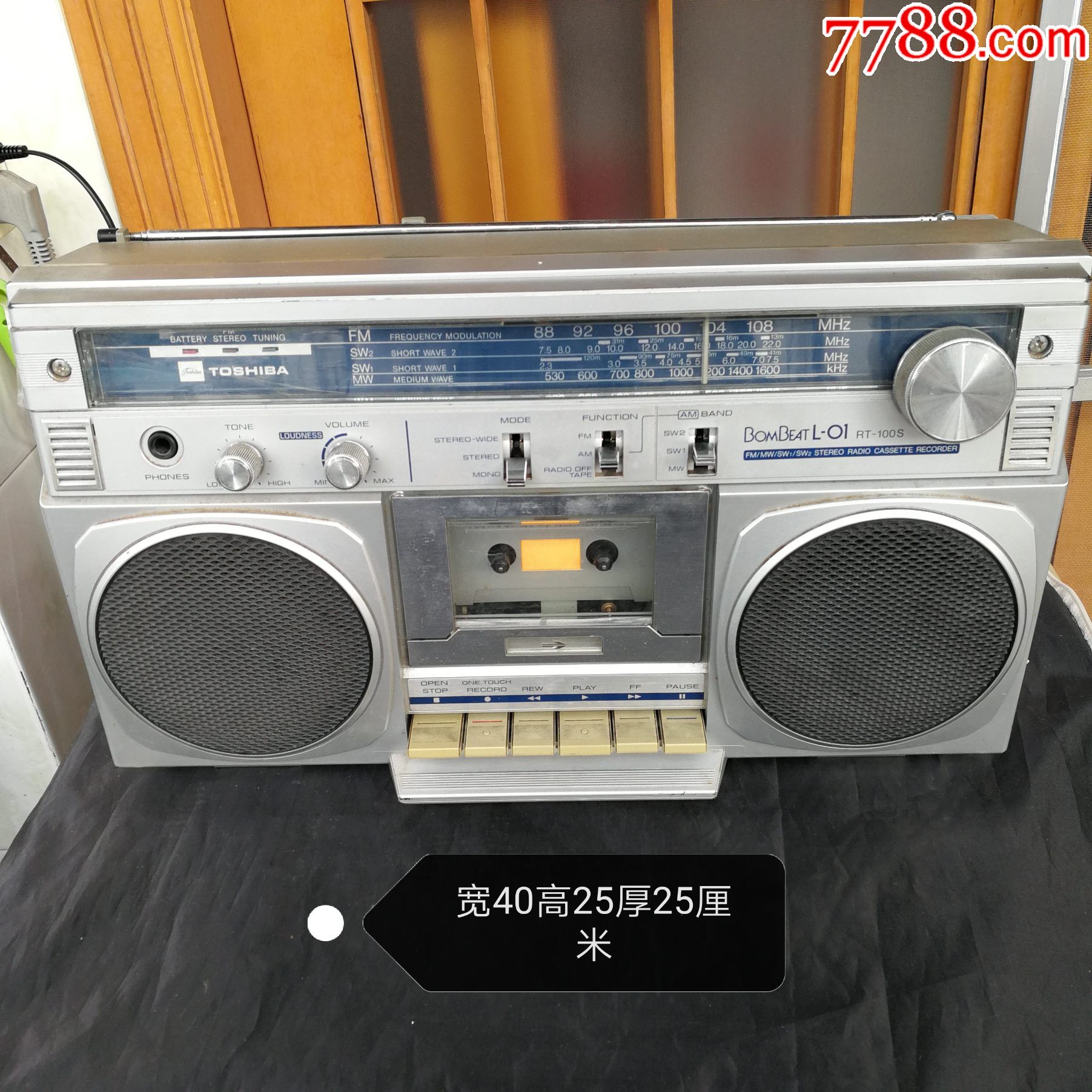 东芝rt100s收录机