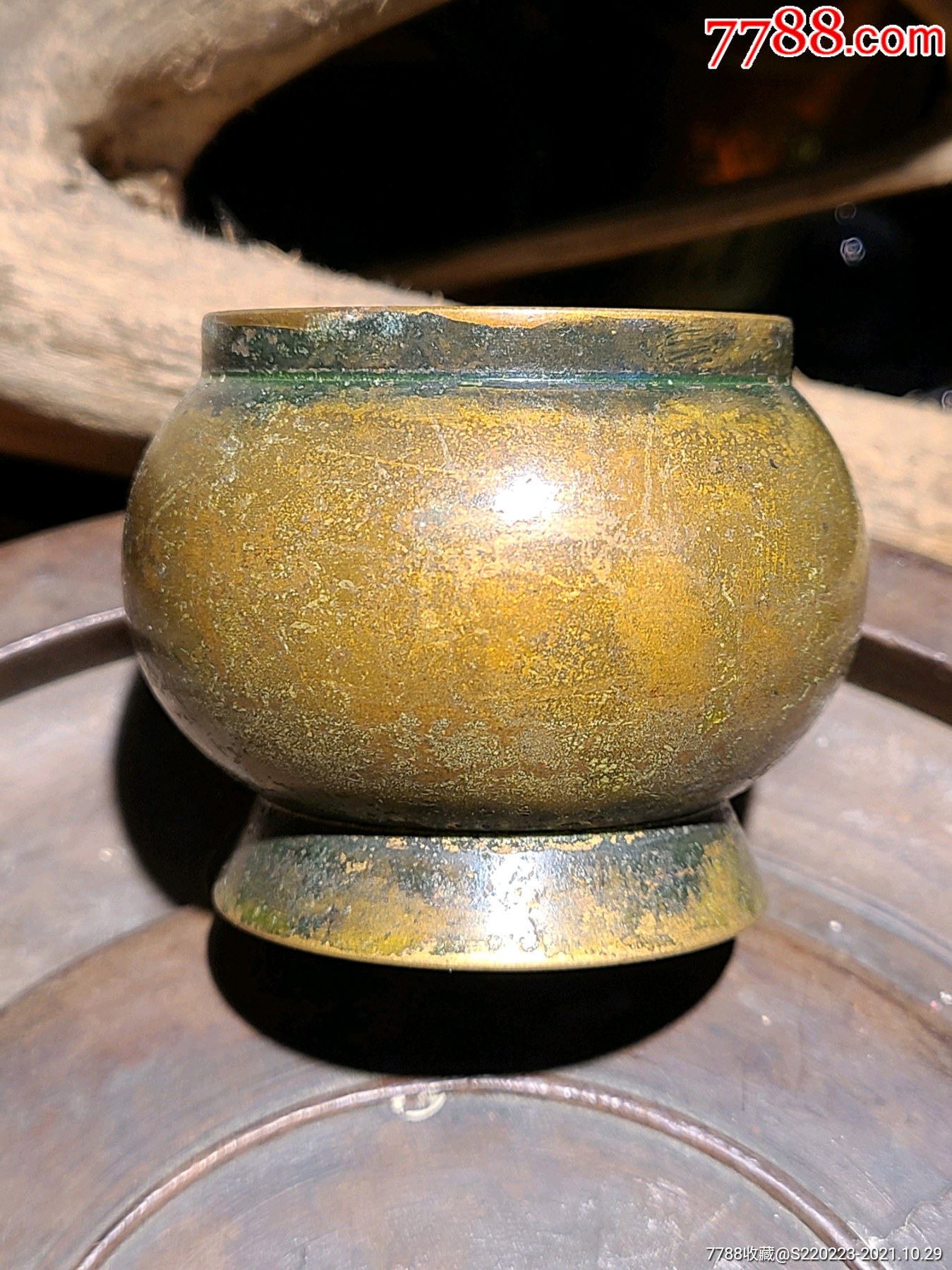 文房小铜香炉_铜炉_图片鉴赏_收藏价格_7788铜器收藏