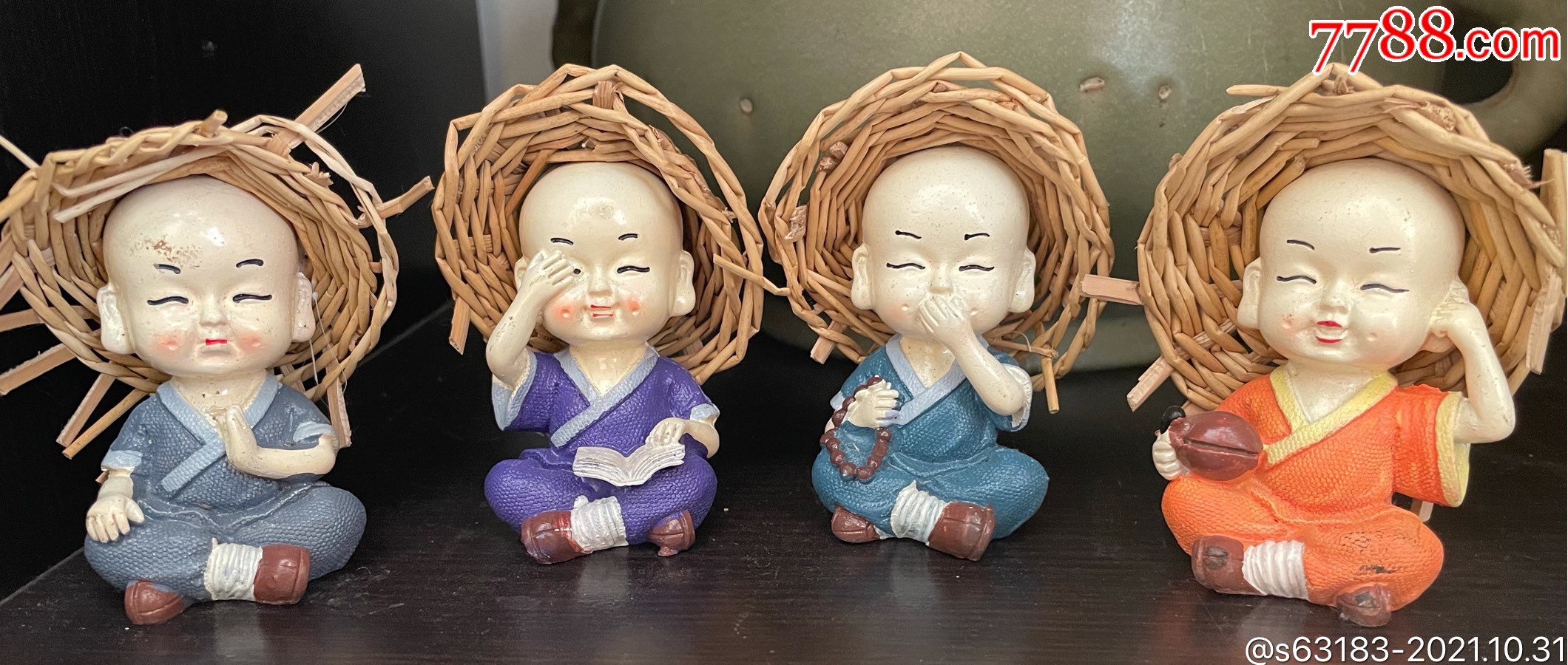 一组四大皆空的小和尚