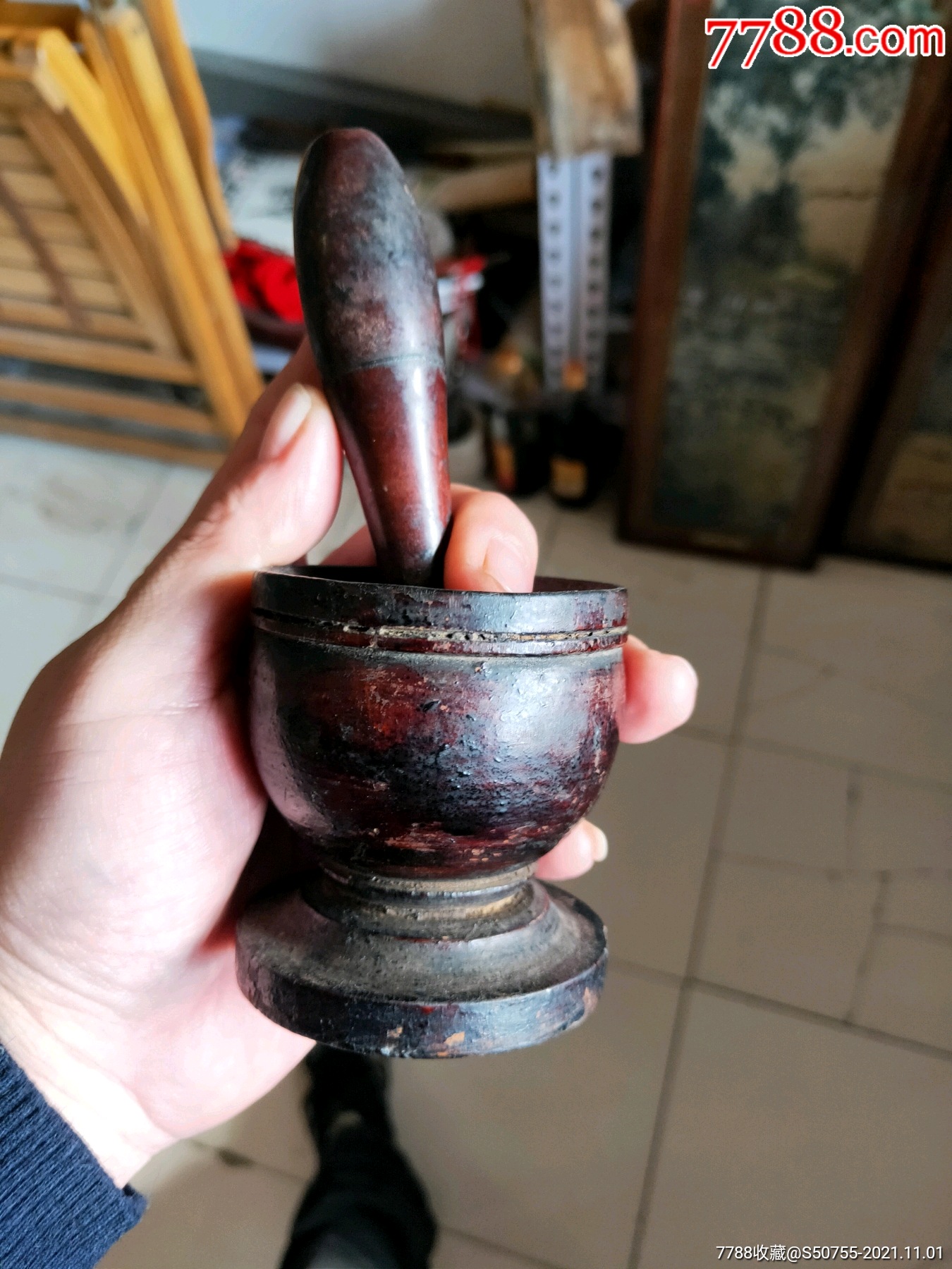 民国老中医用的药捻子完整