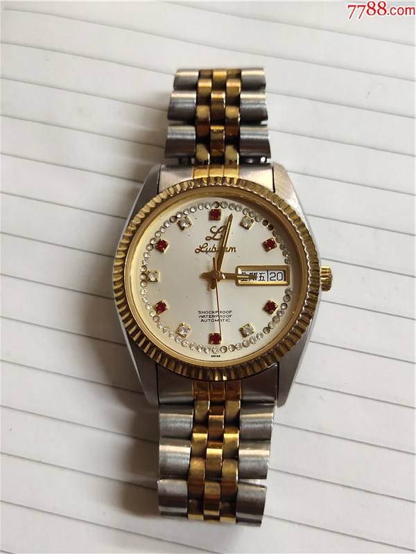 好品瑞士绿琴双日历全自动男机械表机芯2846