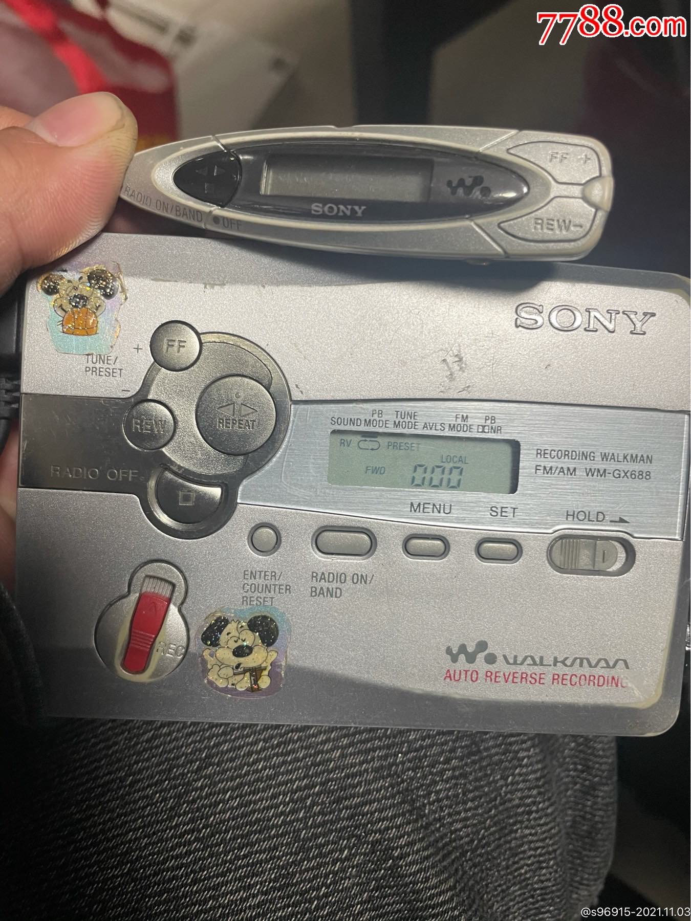 索尼fx688磁带机