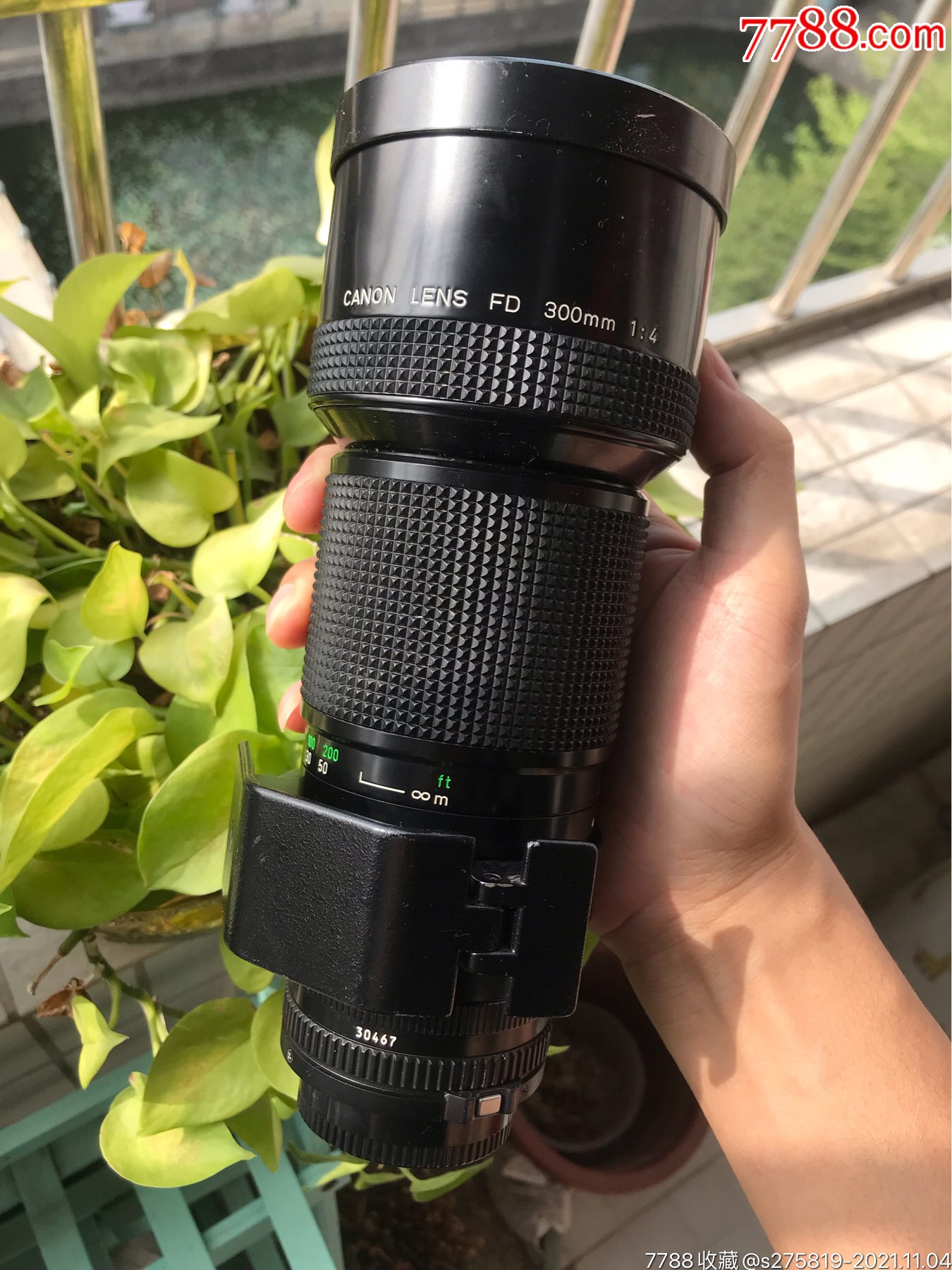 佳能fd300f4镜头成色新