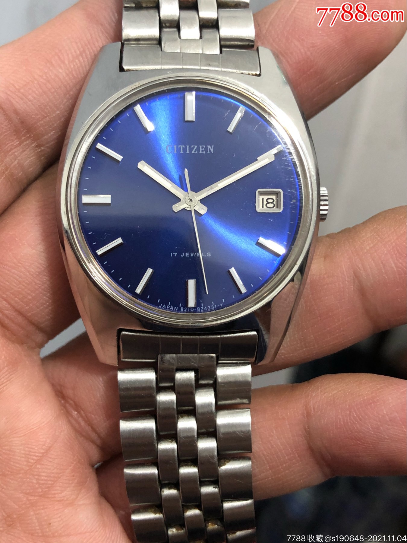 极品西铁城手动机械表_价格130元【奋斗到底】_第1张