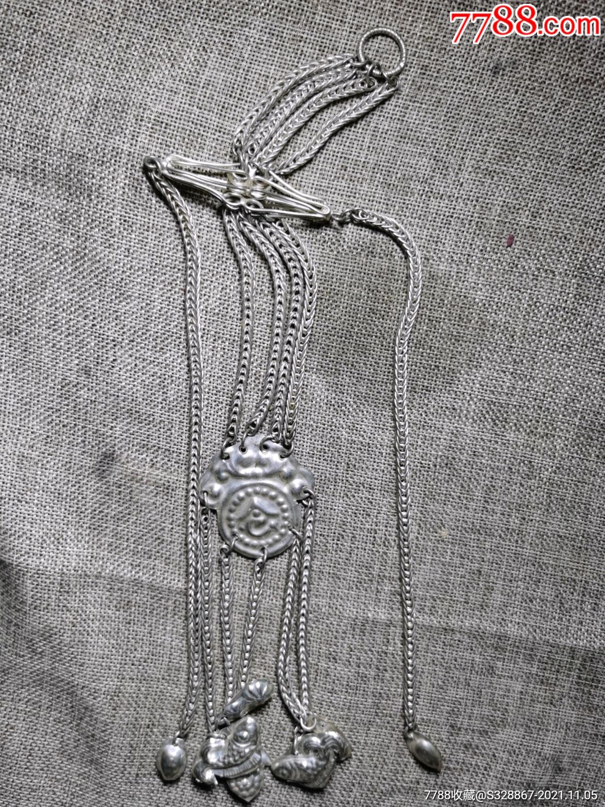 80五品以下99清代银饰品一起￥90五品以下99清代银簪子￥150五