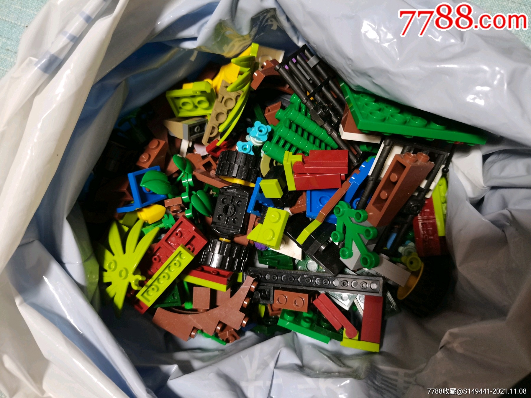 拼装玩具零件一堆061斤重