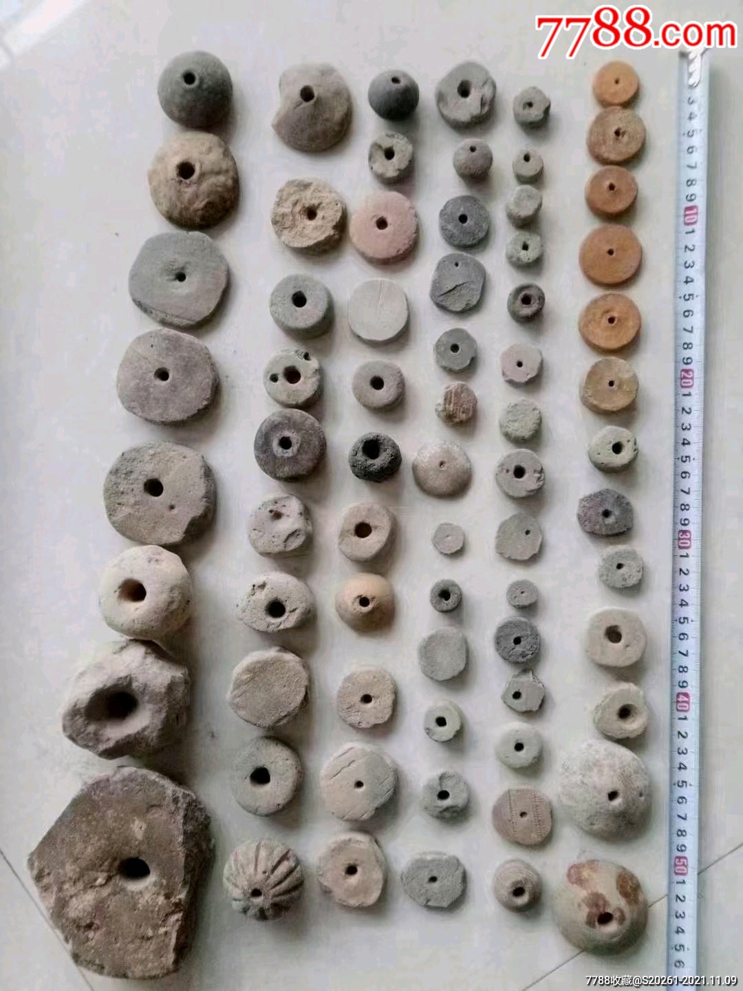 本网已鉴定全部保真包老91件件件不同老纺轮