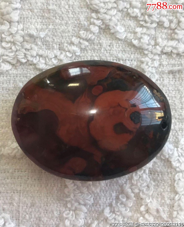 【赤龙头】天然原矿战国红玛瑙龙头挂件_价格99元_第1张