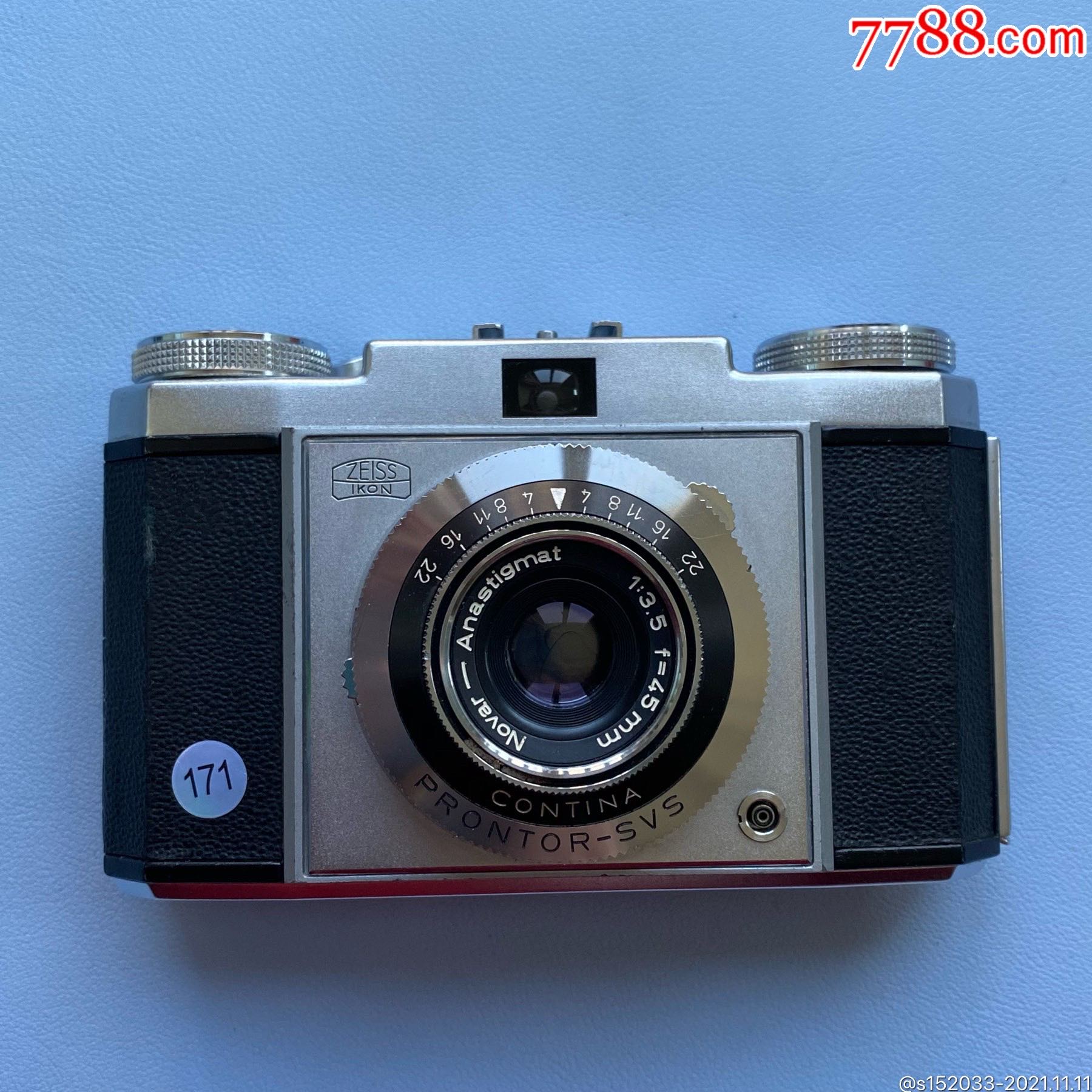 蔡司伊康contina旁轴胶片相机135全金属机械胶卷机