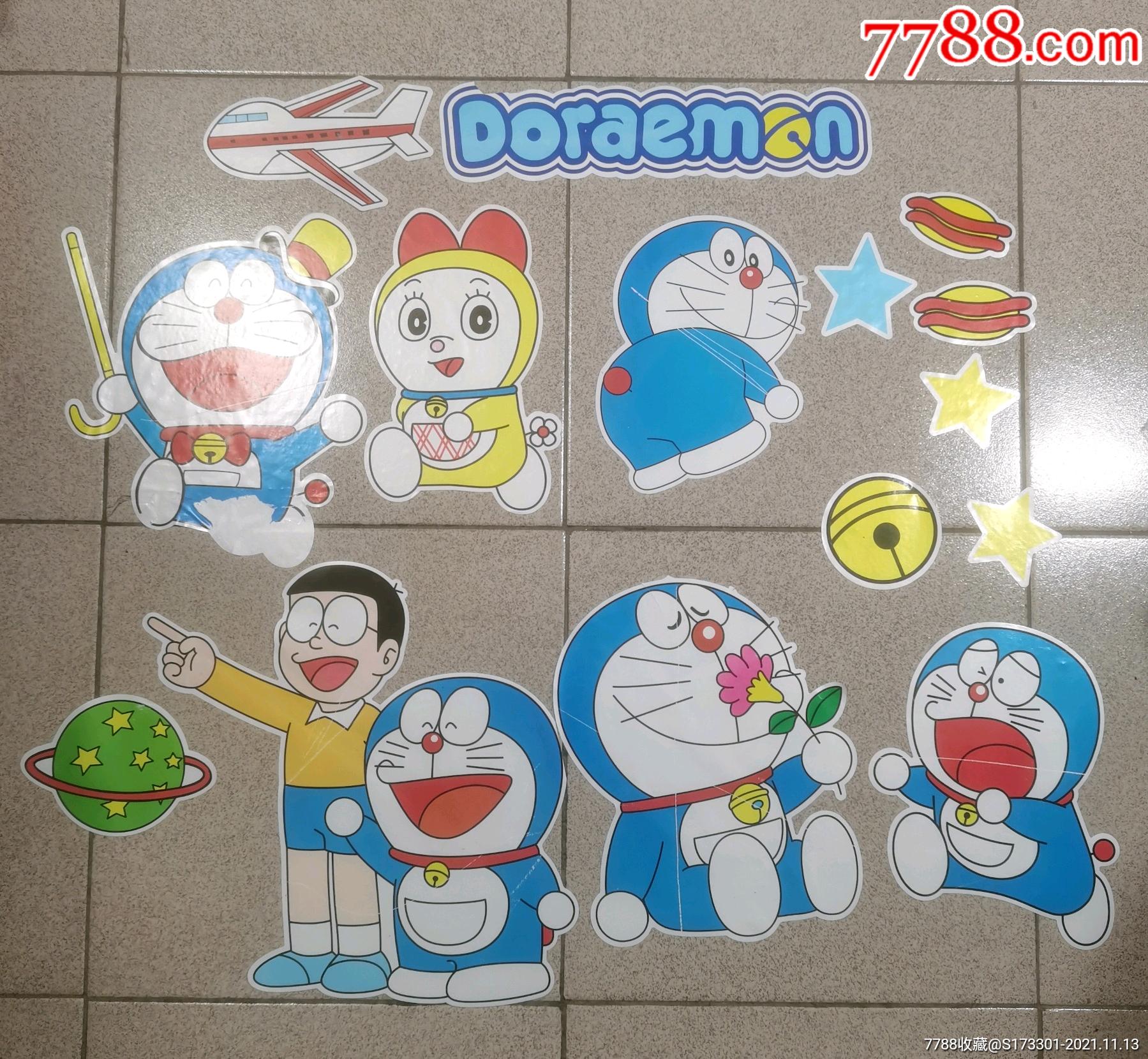 a啦多梦机器猫,贴纸贴画