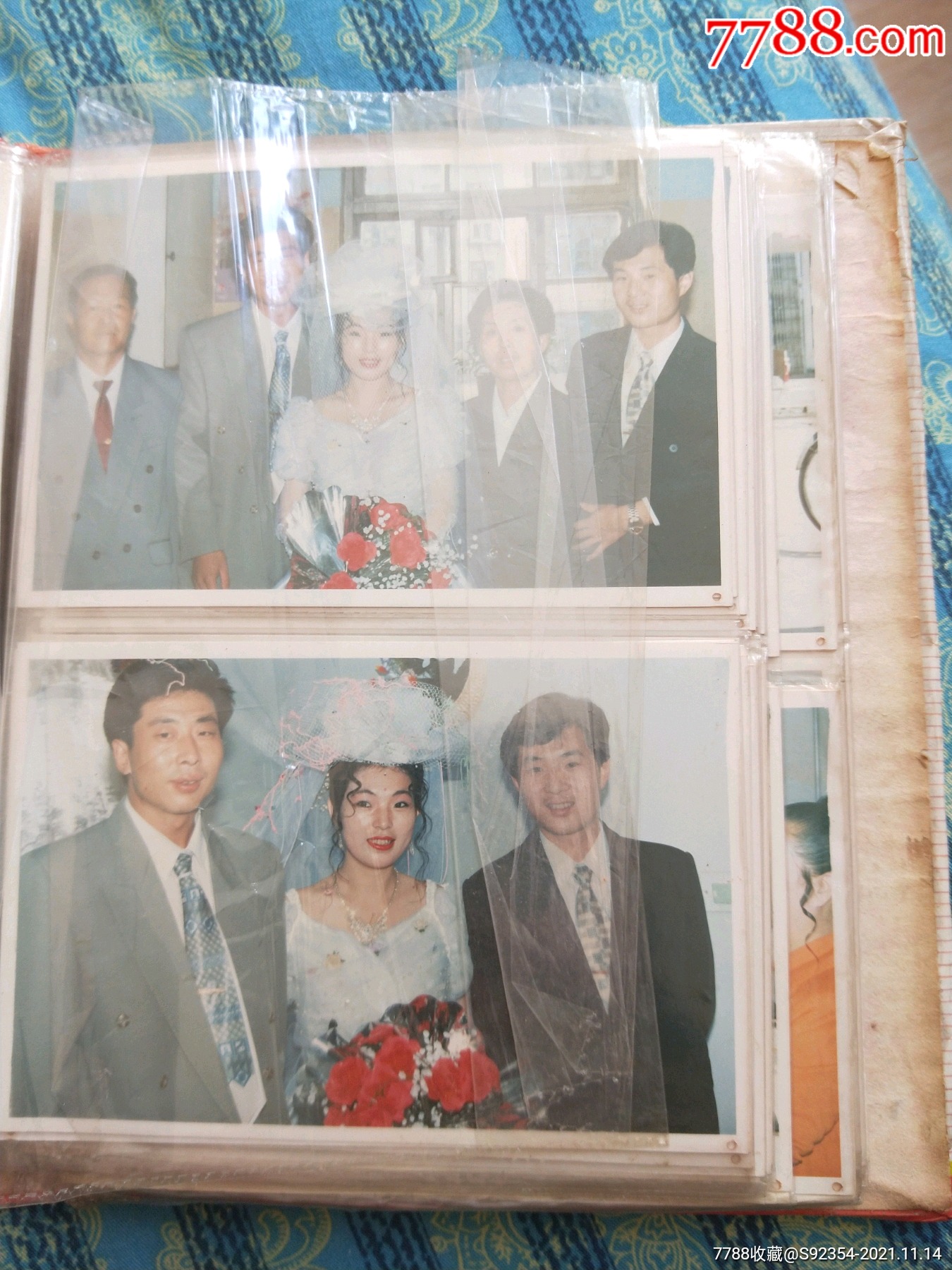 九十年代结婚照一册
