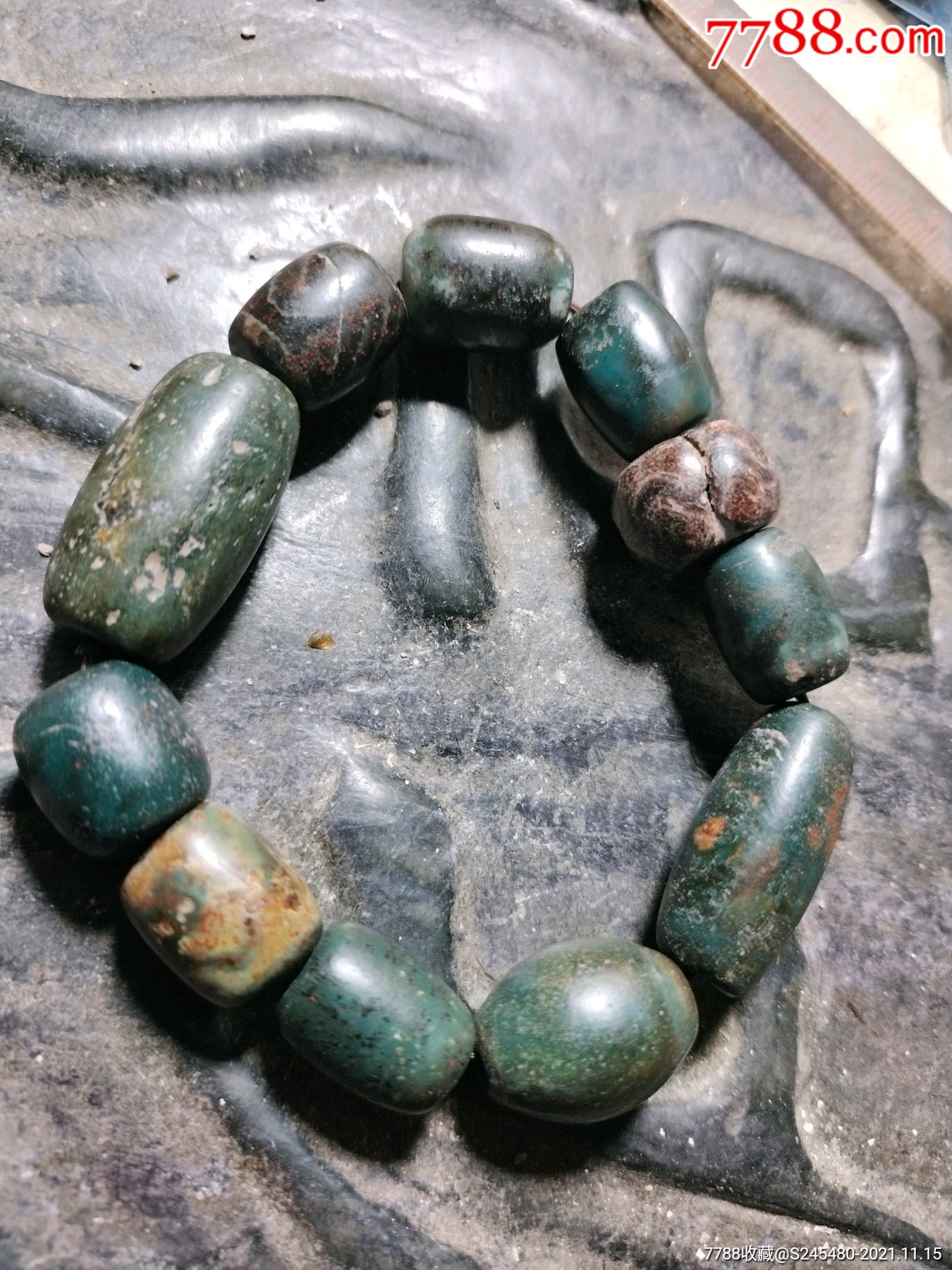 象雄老珠子手串-价格:188元-au28338589-玛瑙 -加价-7788收藏__收藏