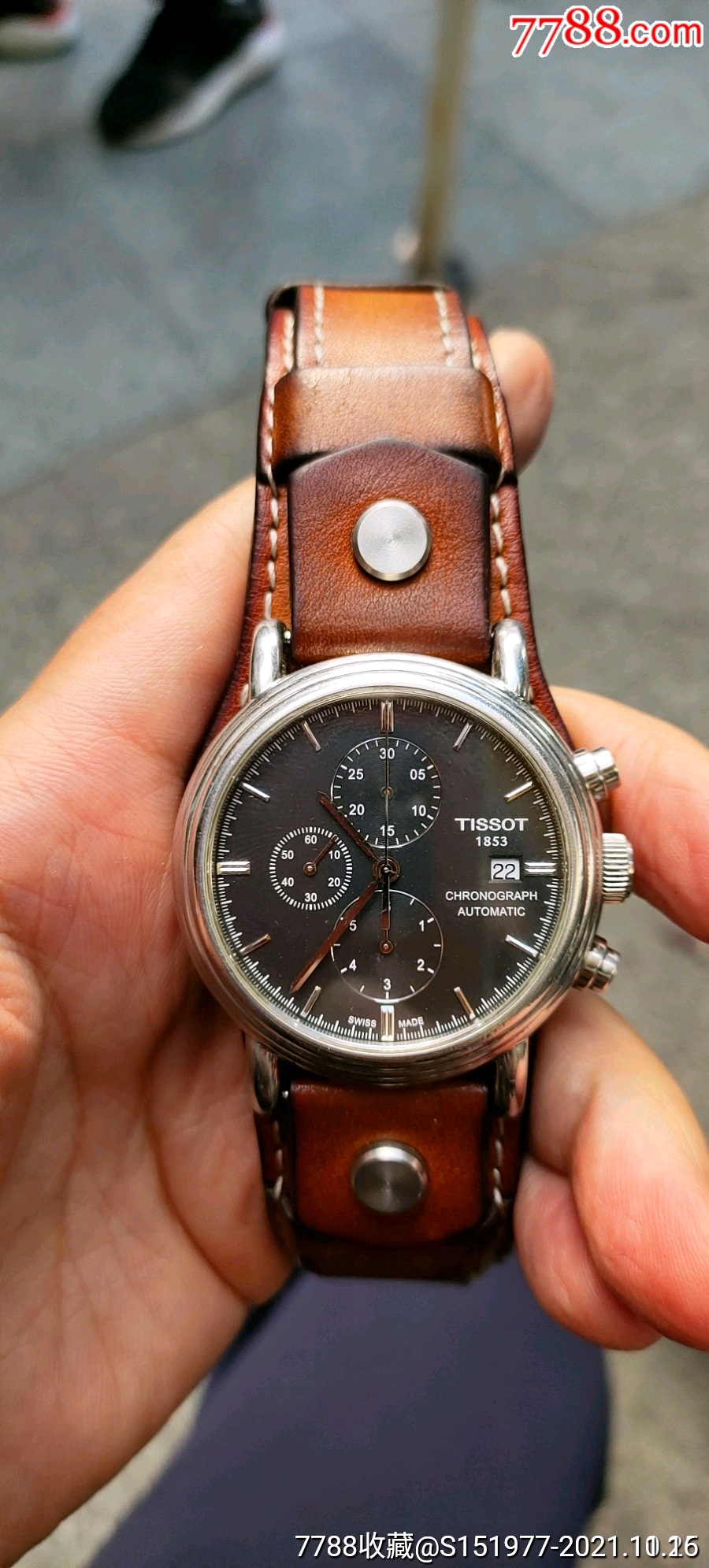 天梭杜鲁尔多功能计时款t099.