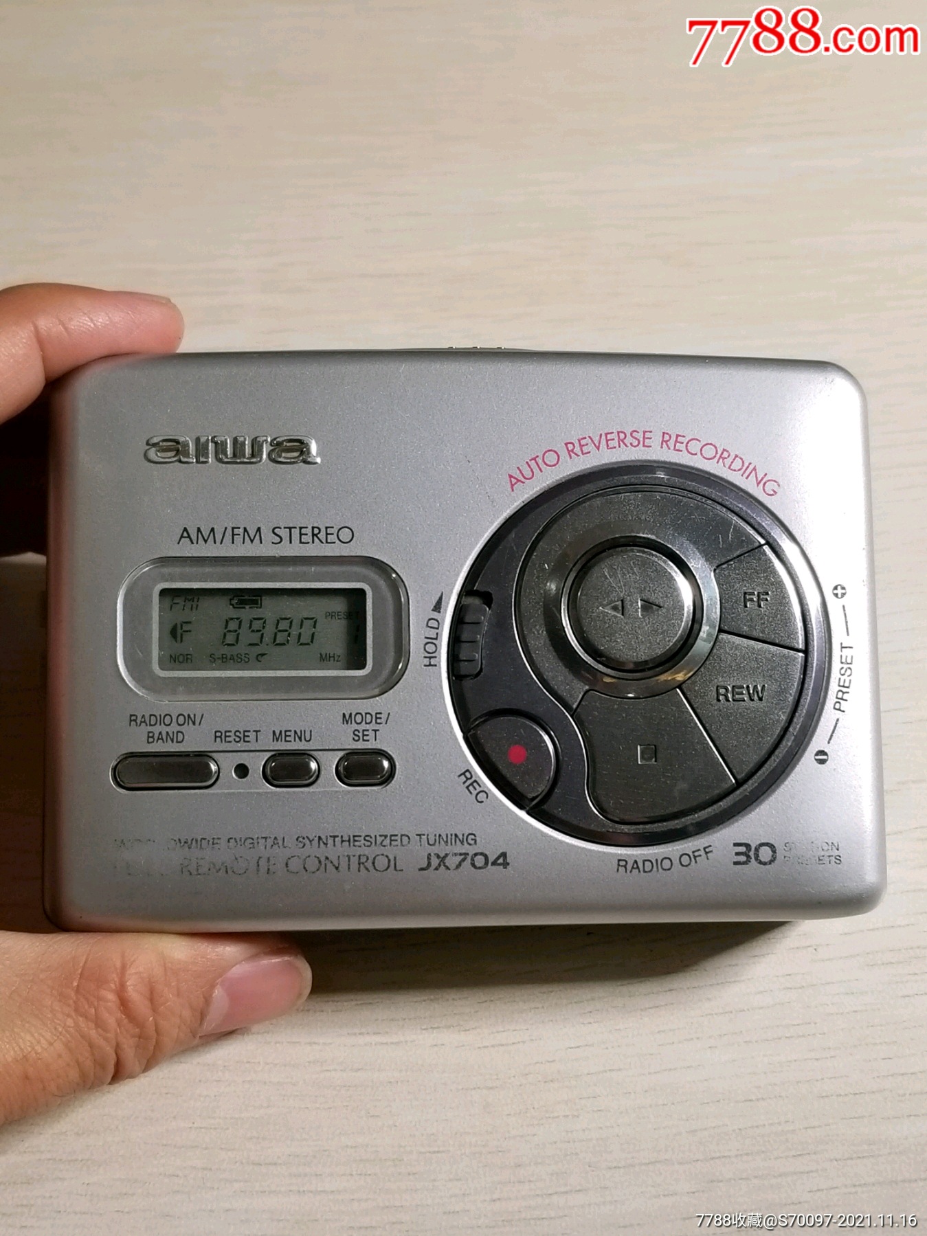 aiwa日本爱华卡带磁带随身听收音机收录机录音机卡座播放器老唱机等