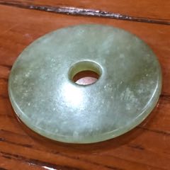 老岫玉玉璧9-26-24_岫岩玉_大实话收藏【7788收藏__收藏热线】