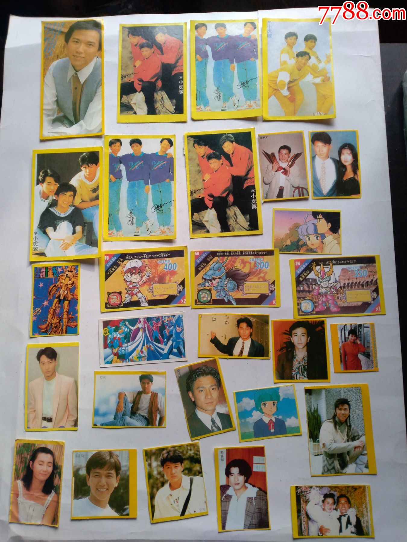 八十年代老贴纸一组图一图二数量见图点图可放大