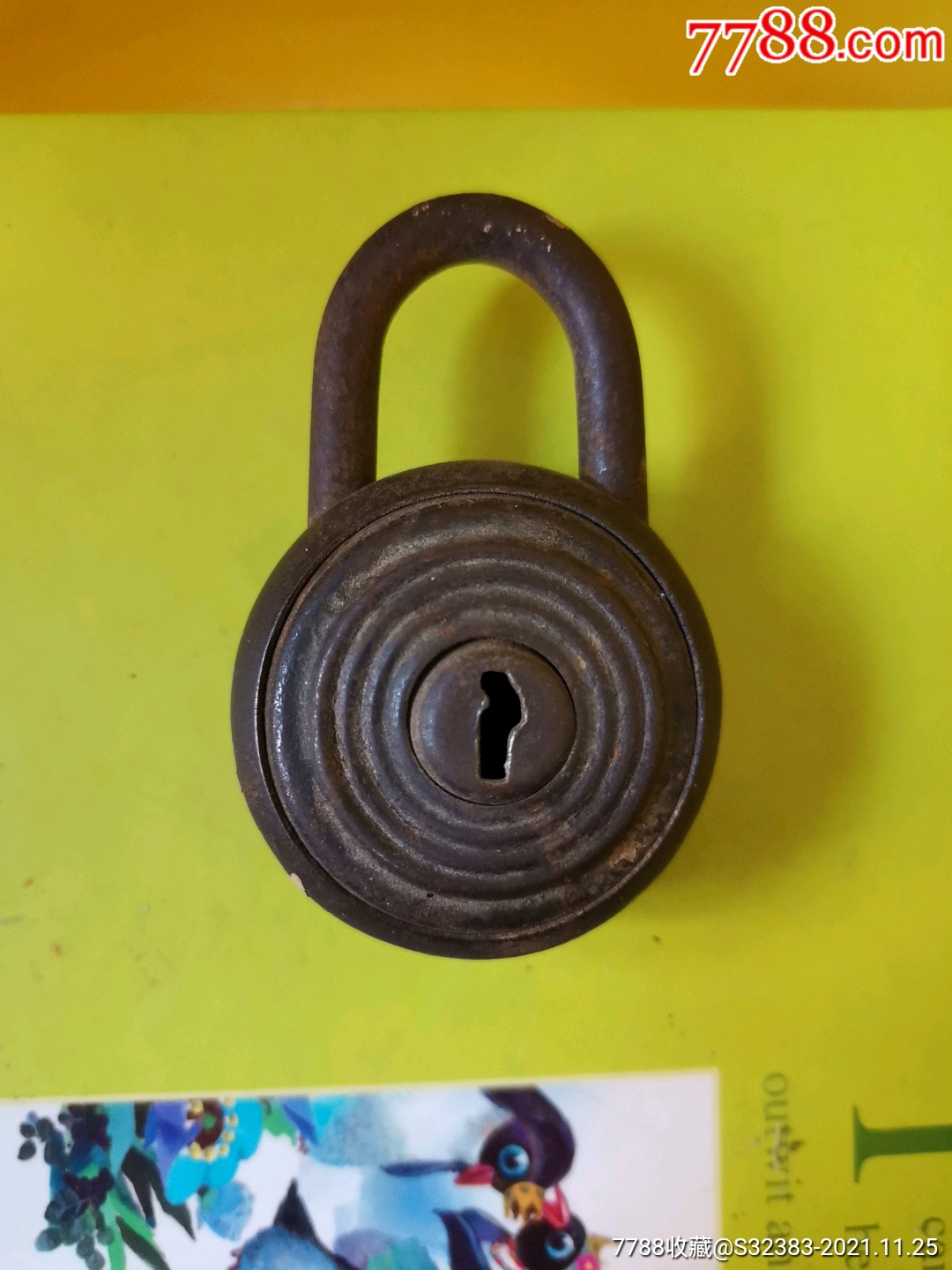 圆铁挂锁